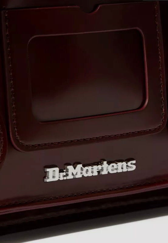 Dr. Martens 11" Satchel Bag Cherry Red Oxford Rub Off Tasche