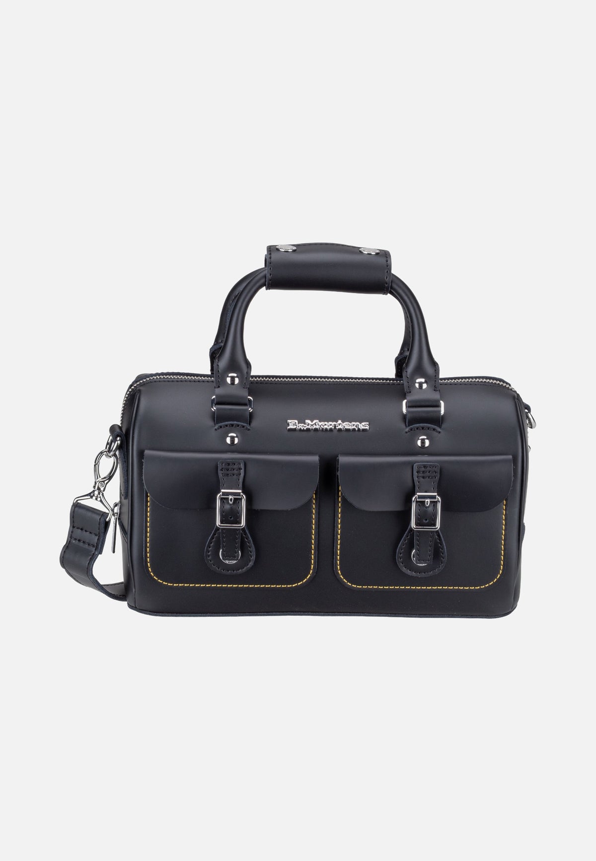 Dr. Martens Top Handle Black Kiev Smooth Satchel