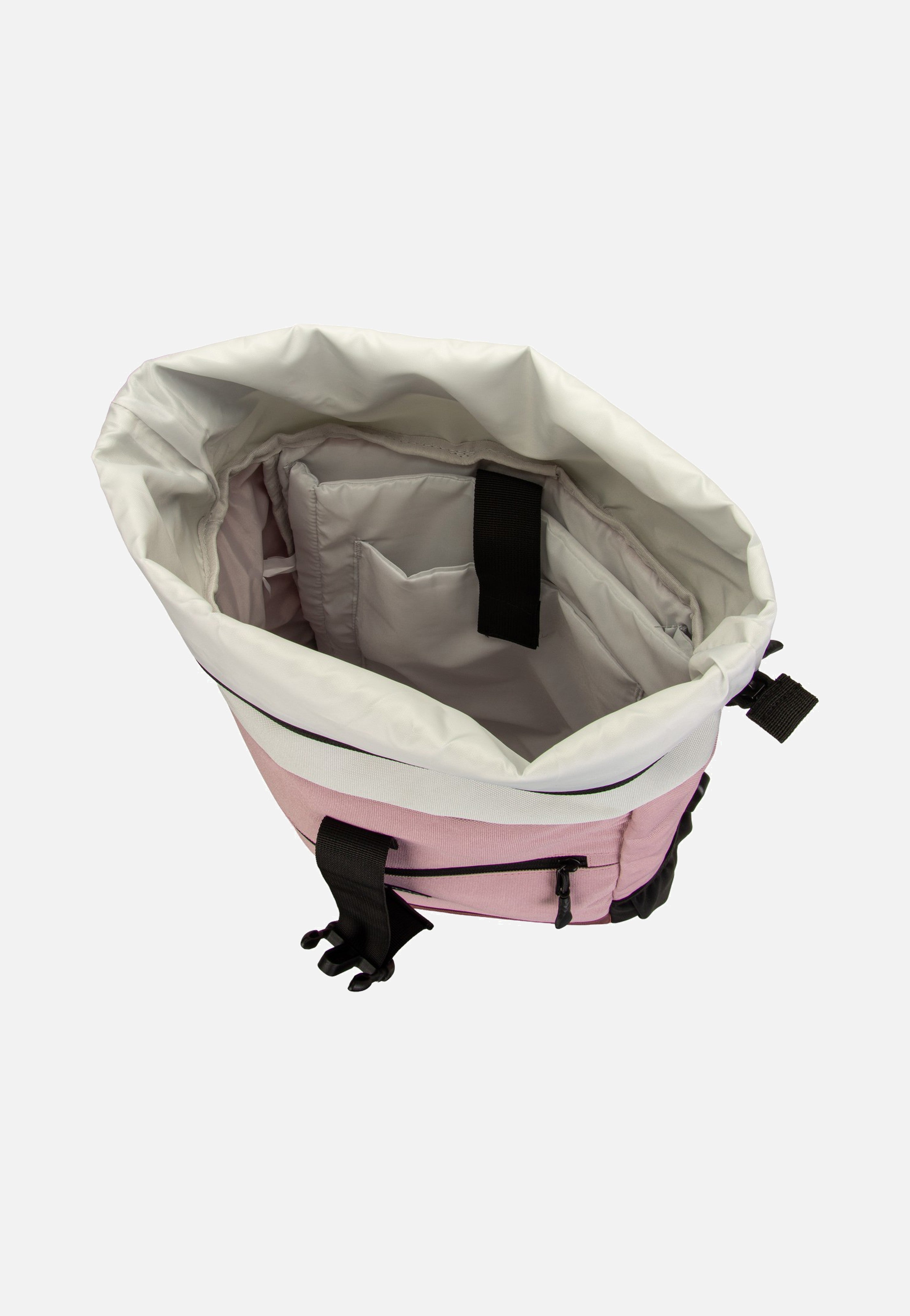 Ela Mo Rolltop Strawberry Cream Rolltop Backpack