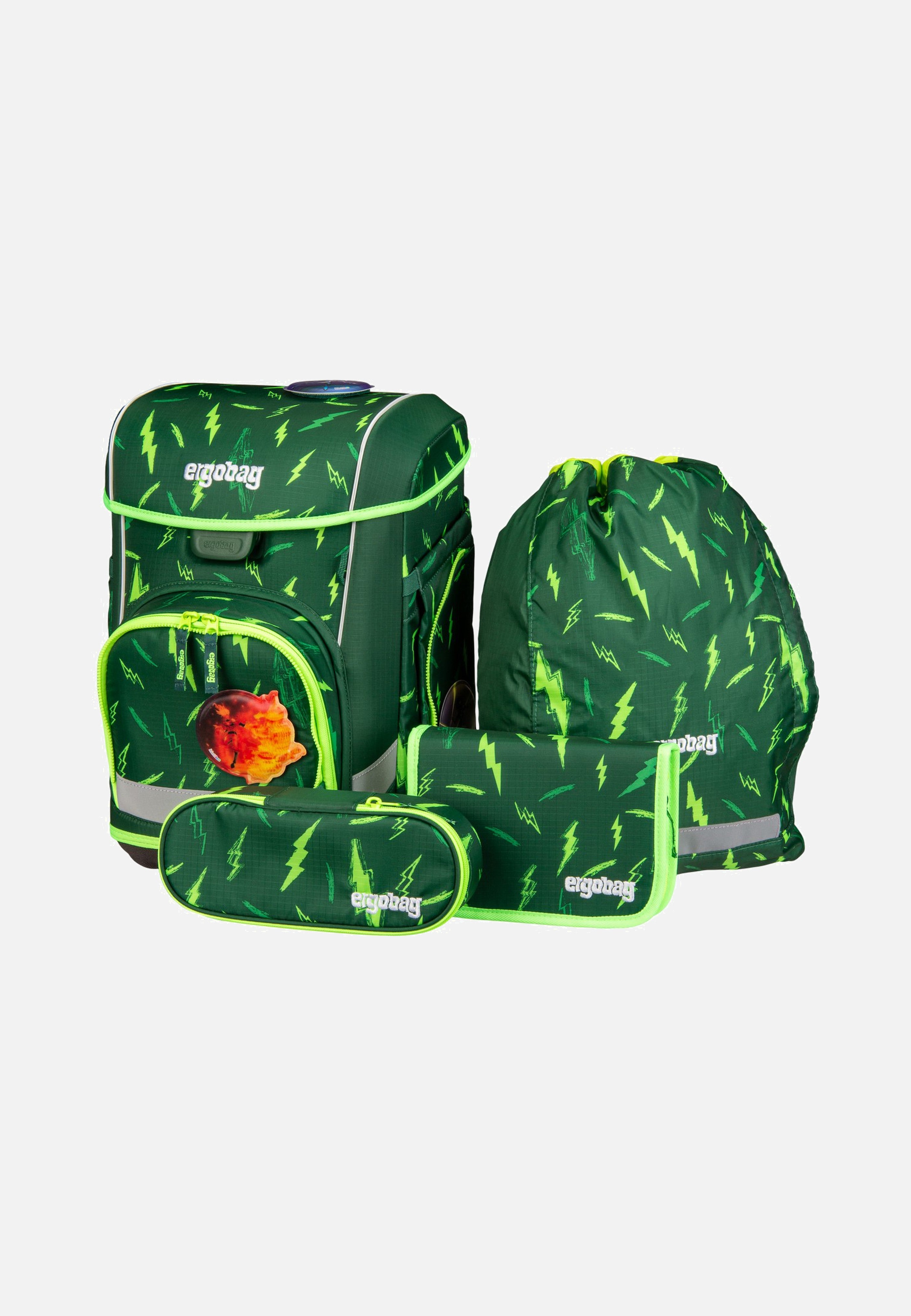 ergobag - cubo light Set COLOR FLASH Bärtastisch - School Bag | Neutral-Image