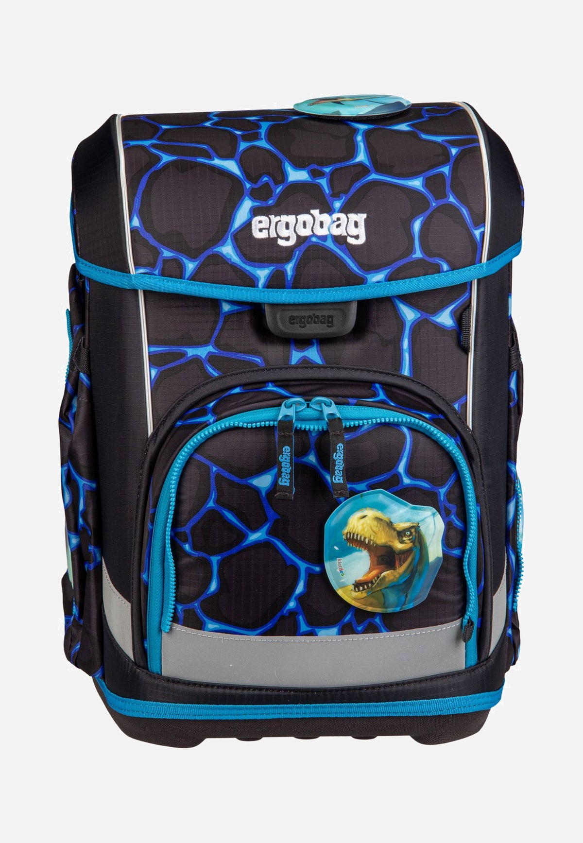 ergobag cubo light Set COLOR FLASH Bärassic Garden Schulranzen