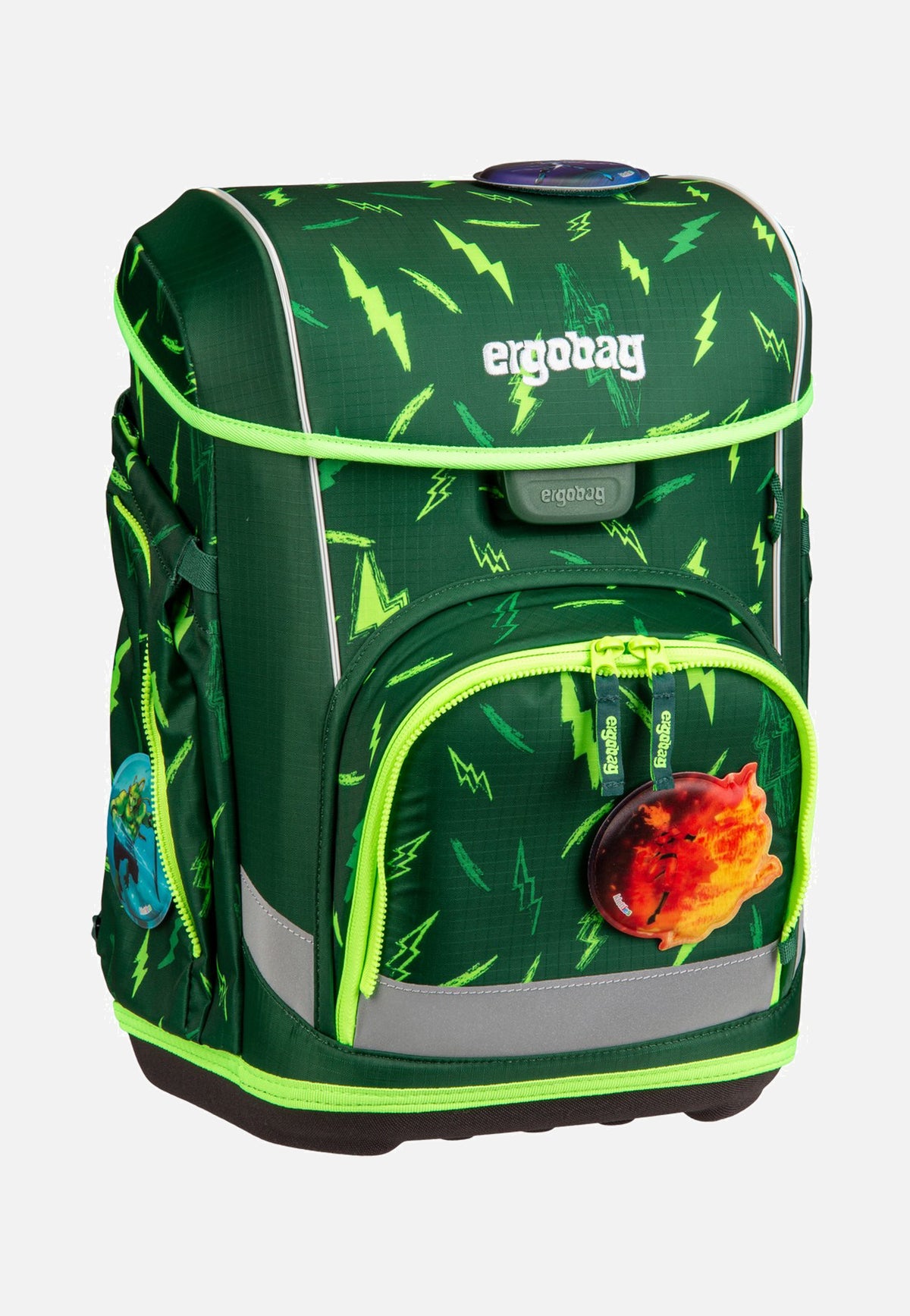 ergobag cubo light Set COLOR FLASH Bärtastisch Schulranzen