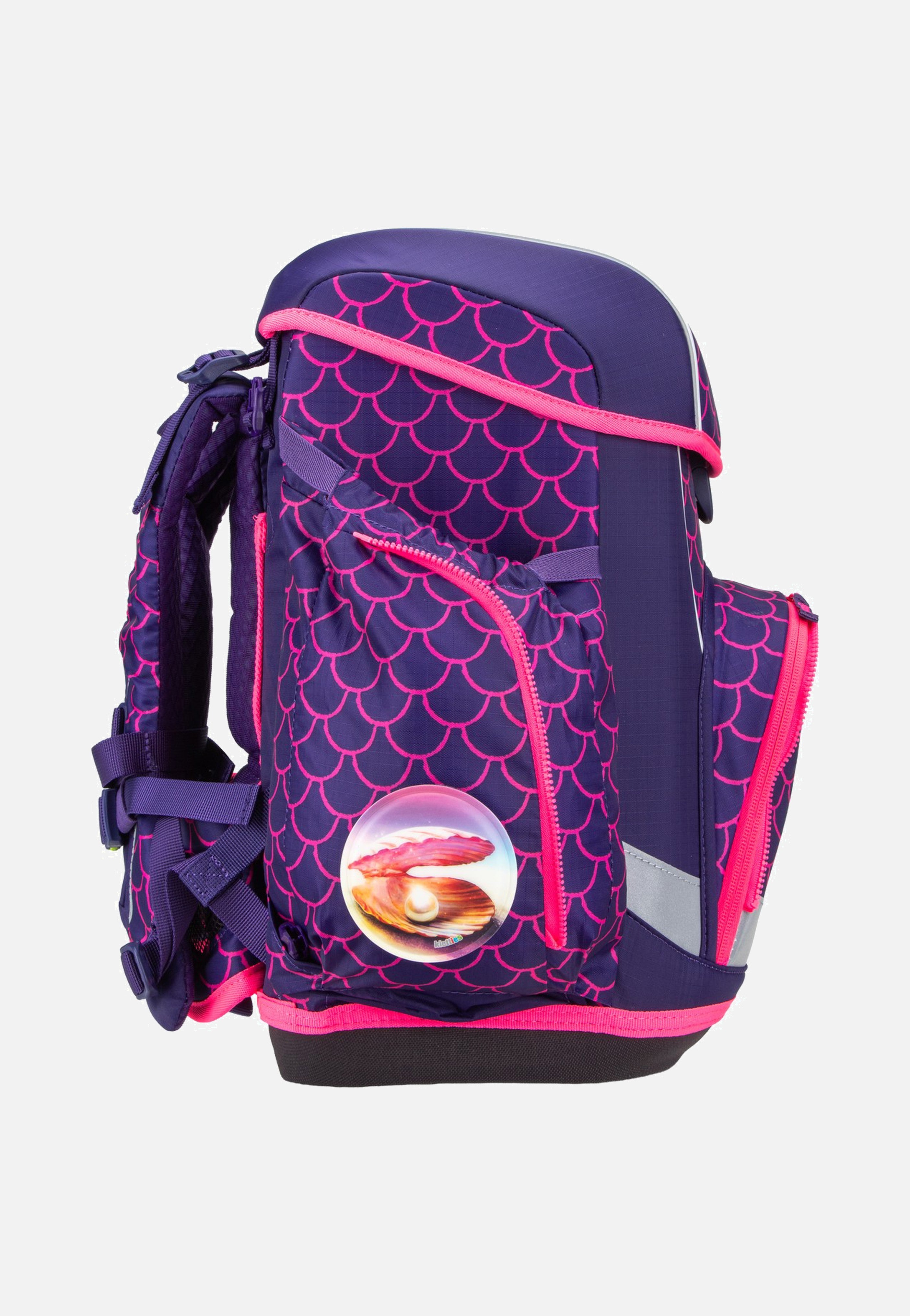 ergobag cubo light Set COLOR FLASH PerlentauchBär School Bag