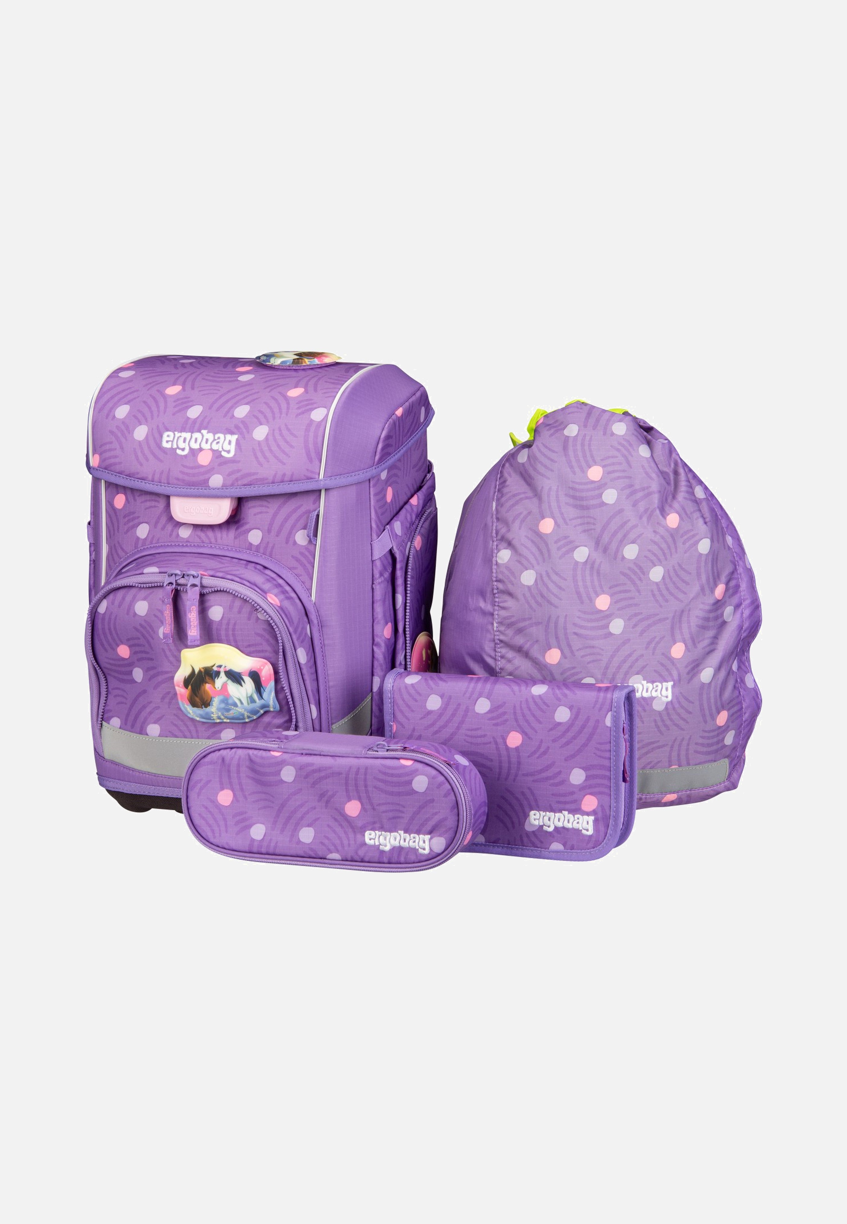 ergobag - cubo light Set PonyBäradies - School Bag | Neutral-Image