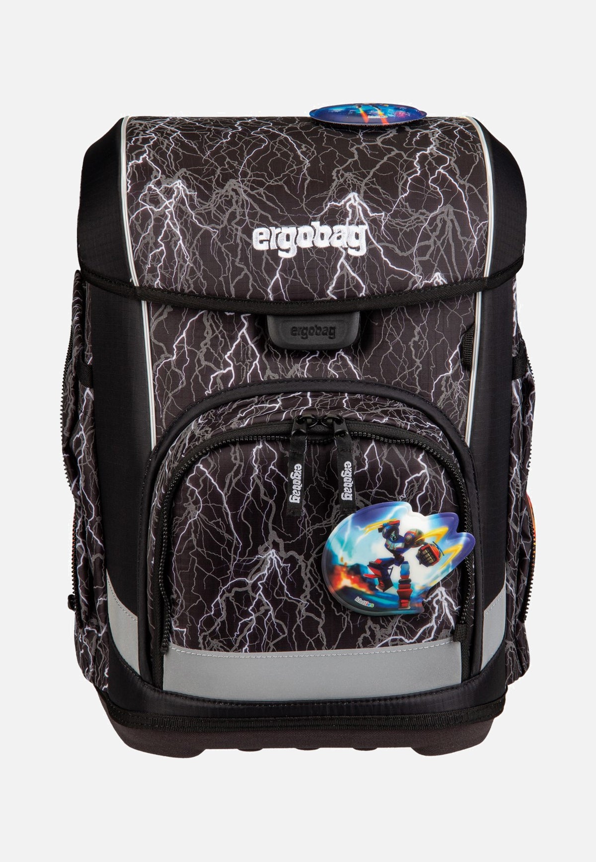 ergobag cubo light Set REFLEX Super ReflektBär Schulranzen