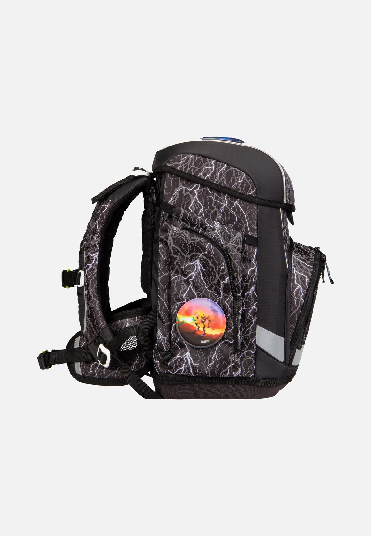 ergobag cubo light Set REFLEX Super ReflektBär Schulranzen