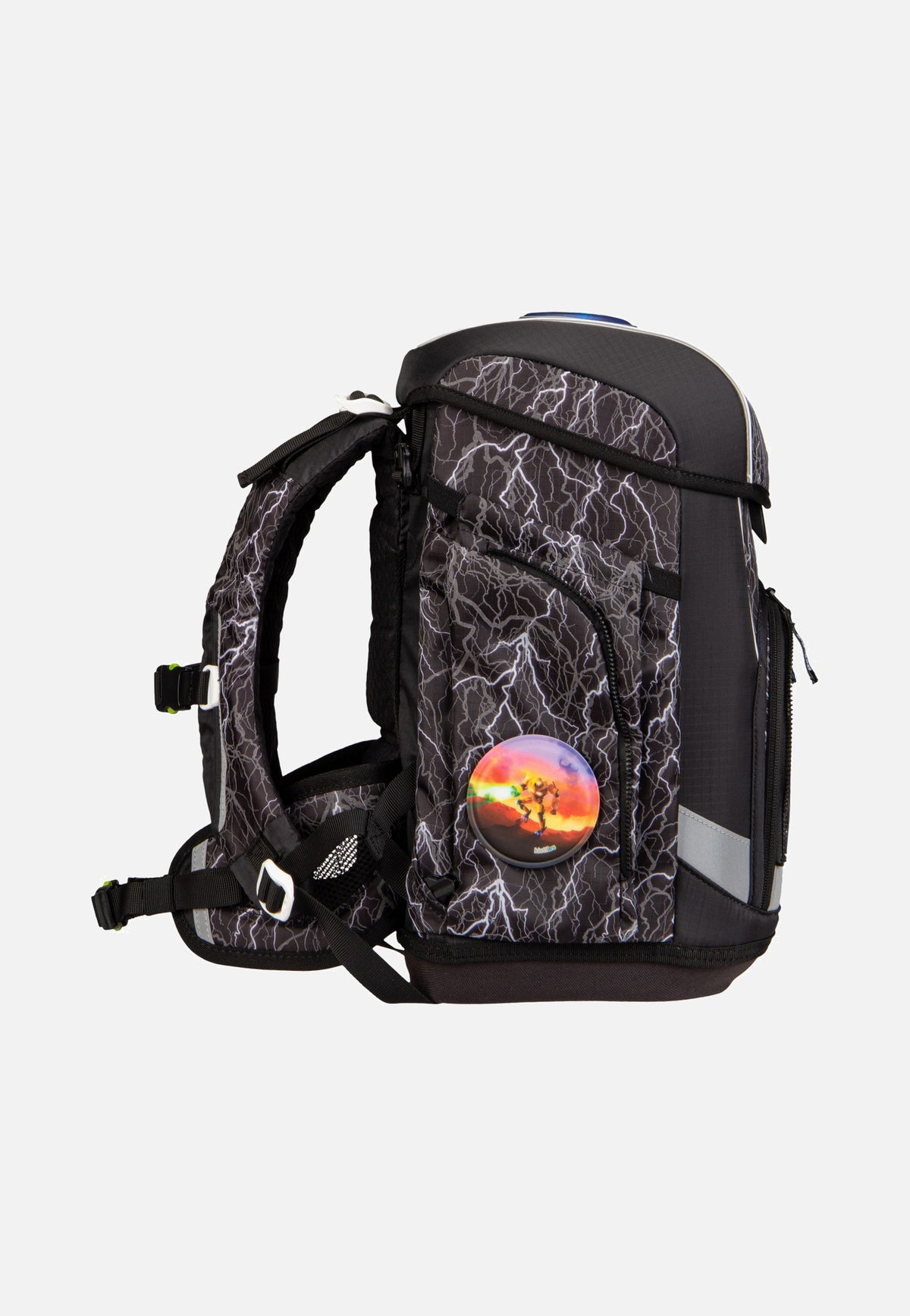 ergobag cubo light Set REFLEX Super ReflektBär Schulranzen