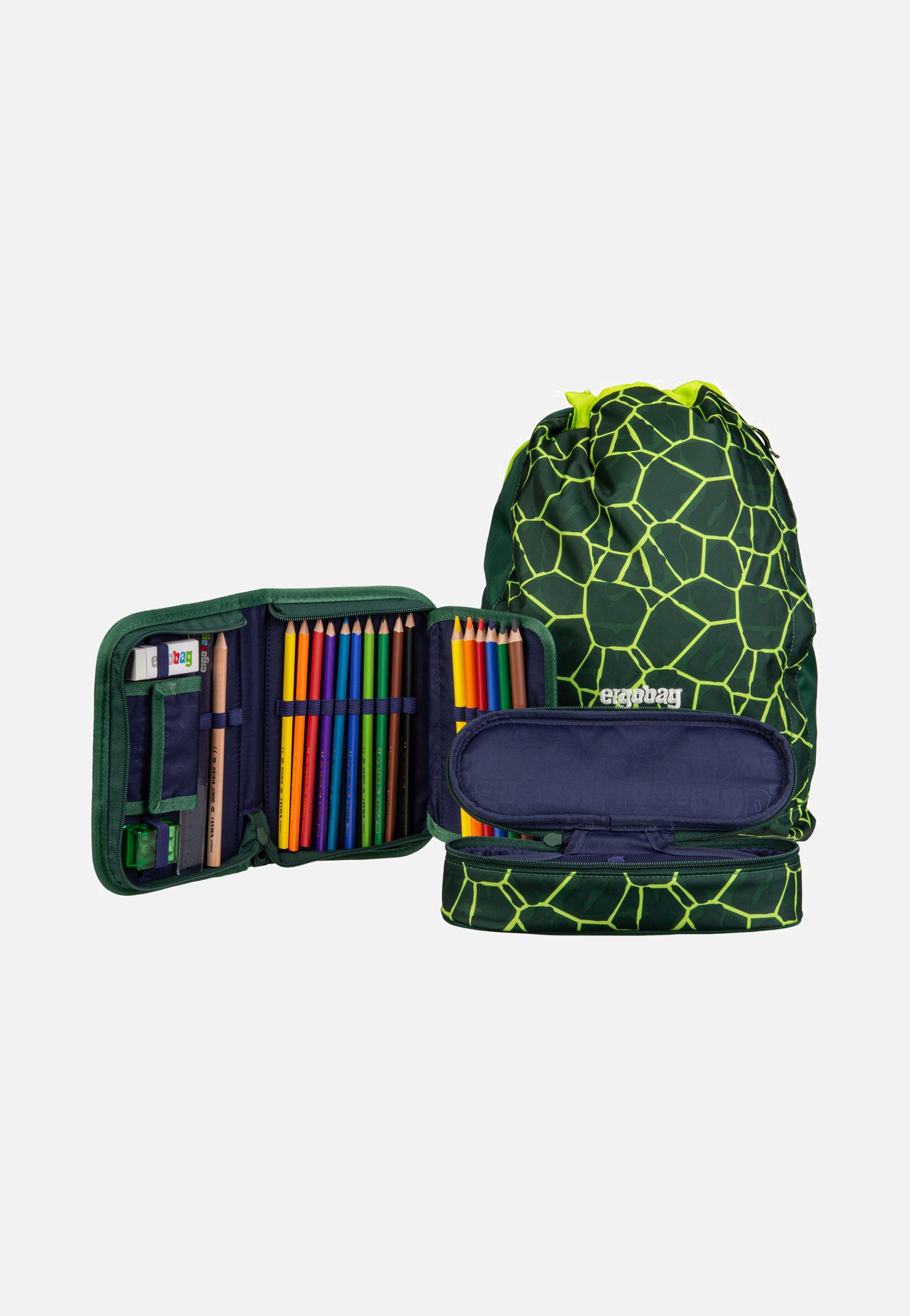 ergobag cubo Set BärRex School Bag