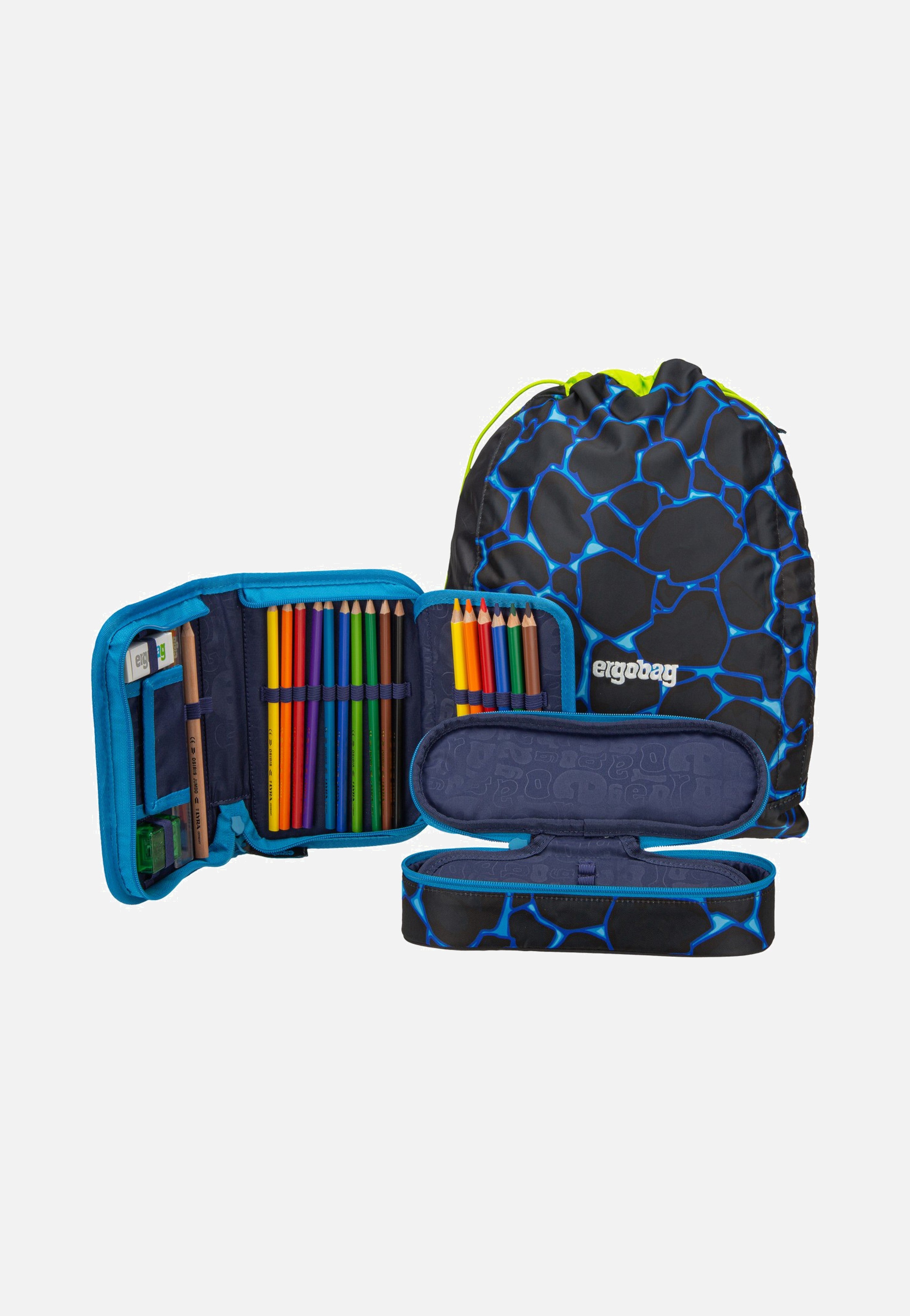 ergobag - cubo Set COLOR FLASH Bärassic Garden - School Bag | Neutral-Image