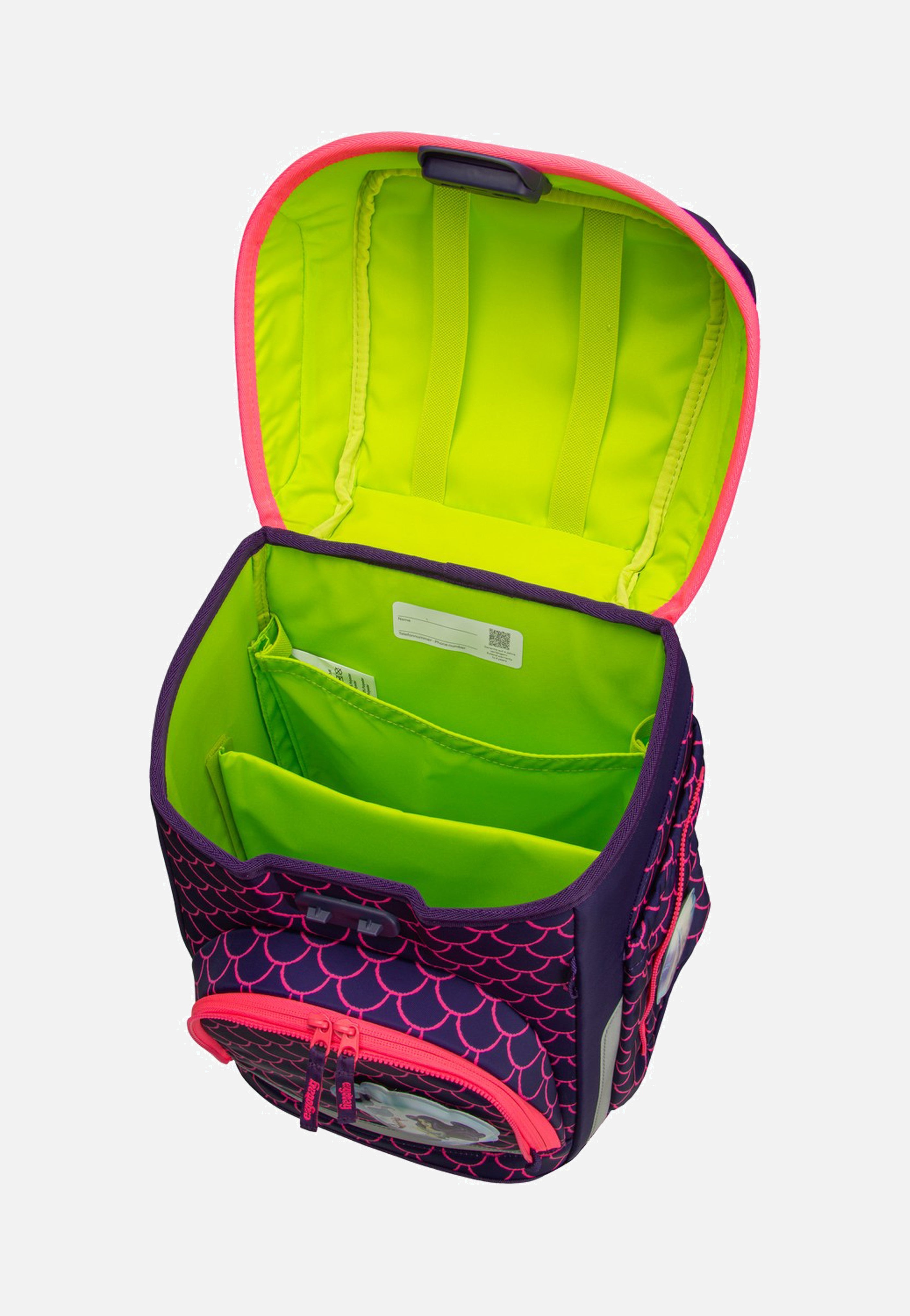 ergobag - cubo Set COLOR FLASH PerlentauchBär - School Bag | Neutral-Image