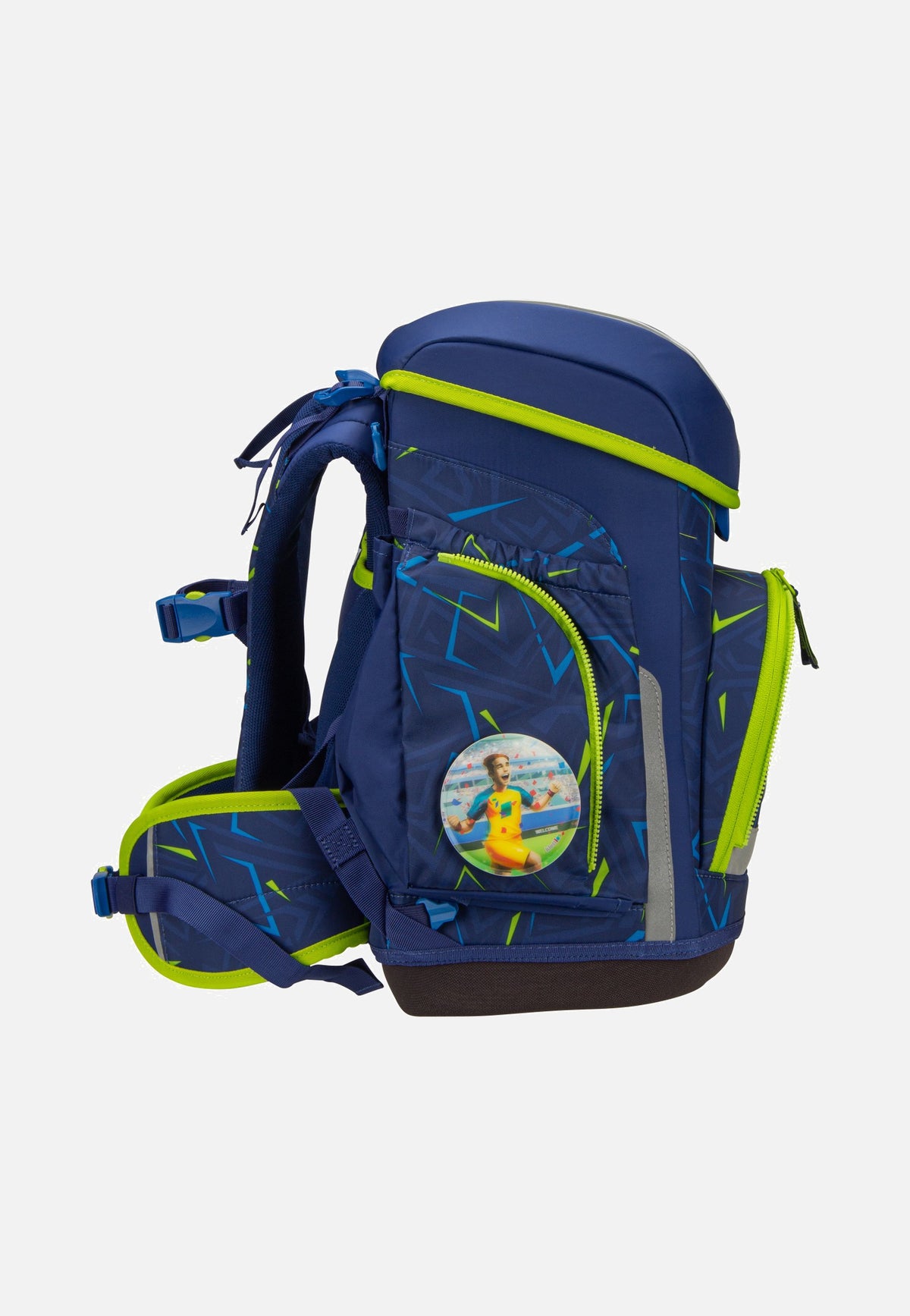 ergobag cubo Set COLOR FLASH SpitzenreitBär Schulranzen