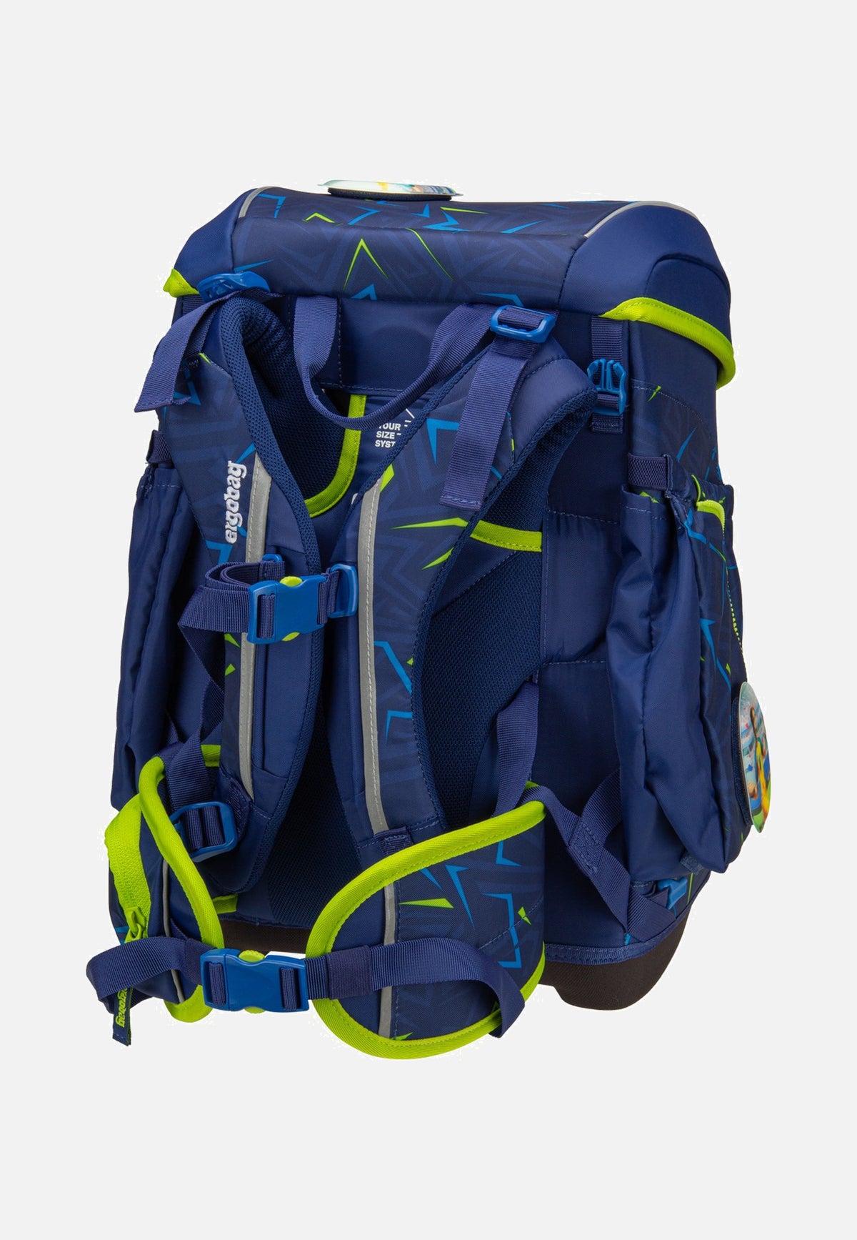 ergobag cubo Set COLOR FLASH SpitzenreitBär Schulranzen