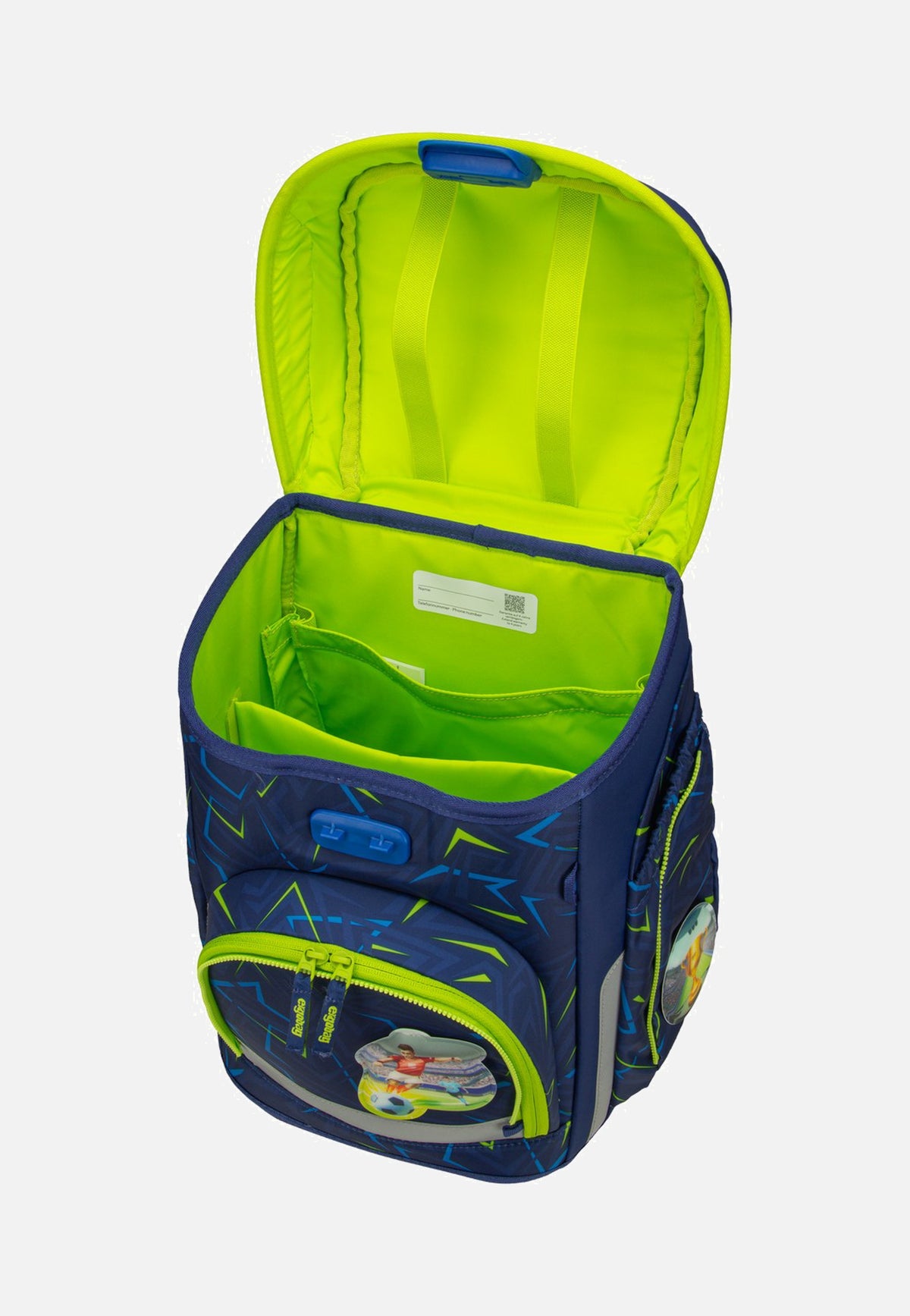 ergobag cubo Set COLOR FLASH SpitzenreitBär Schulranzen