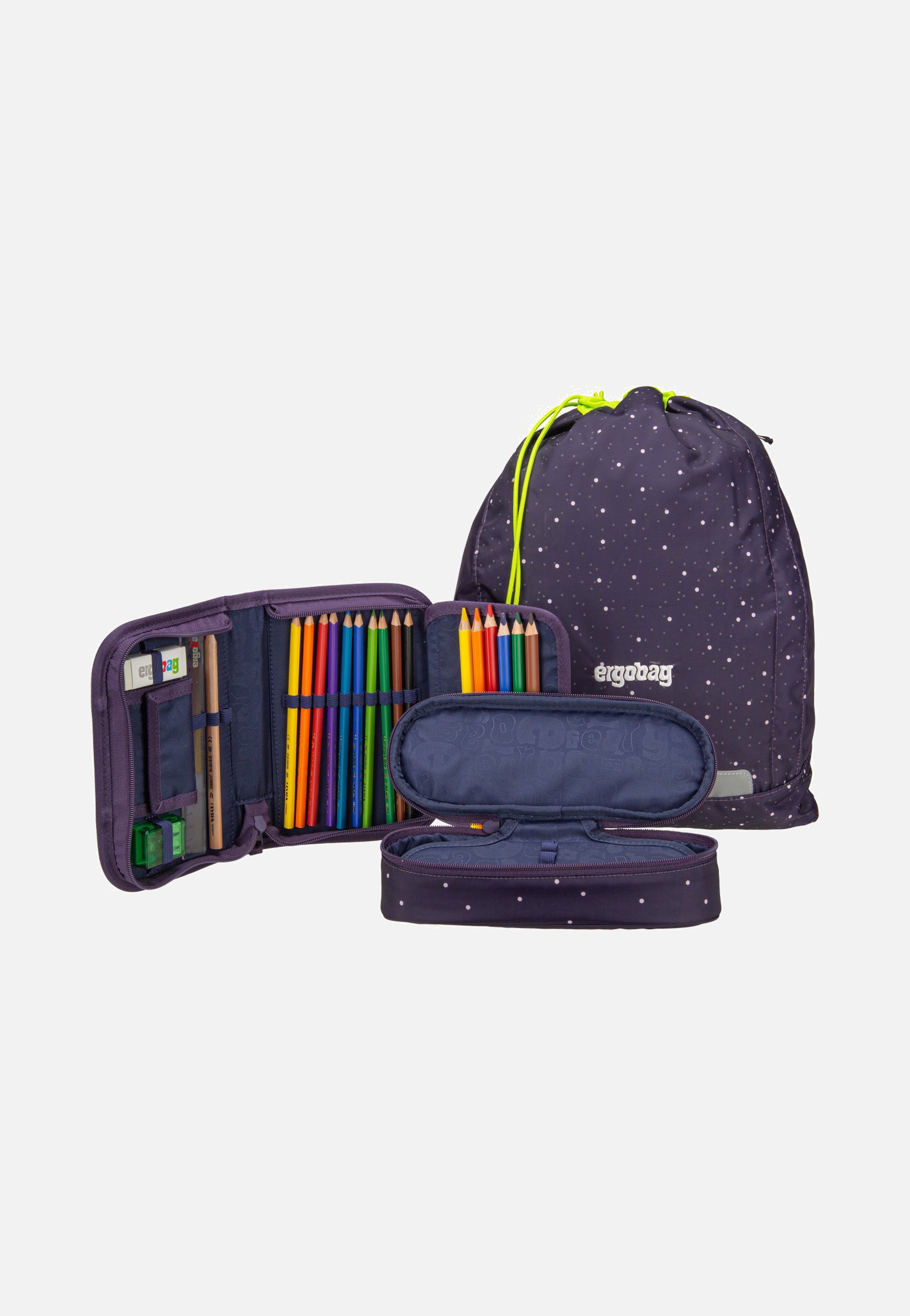 ergobag cubo Set REFLEX SternguckBär School Bag
