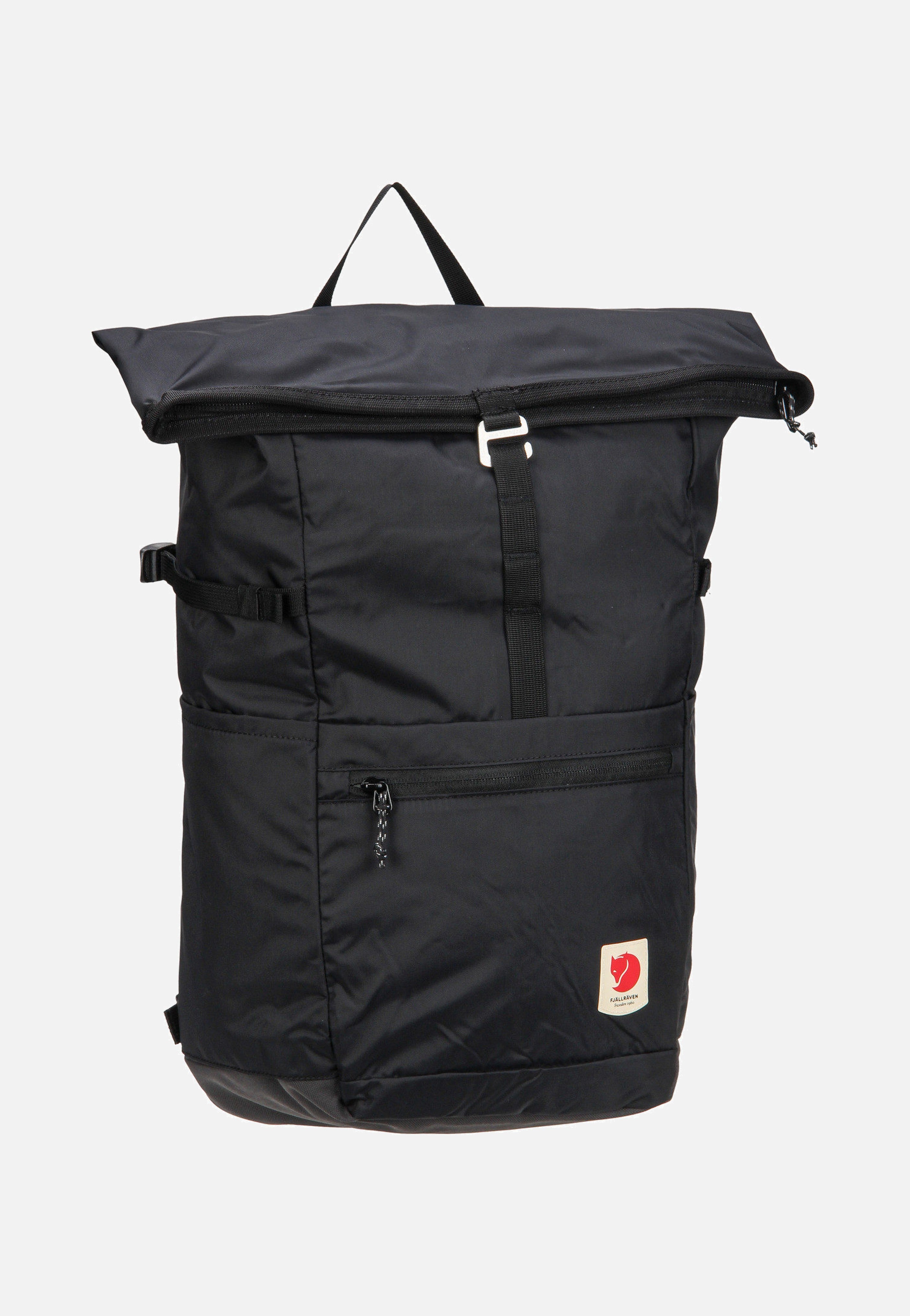 Fjällräven High Coast Foldsack 24 Black Rolltop Rucksack