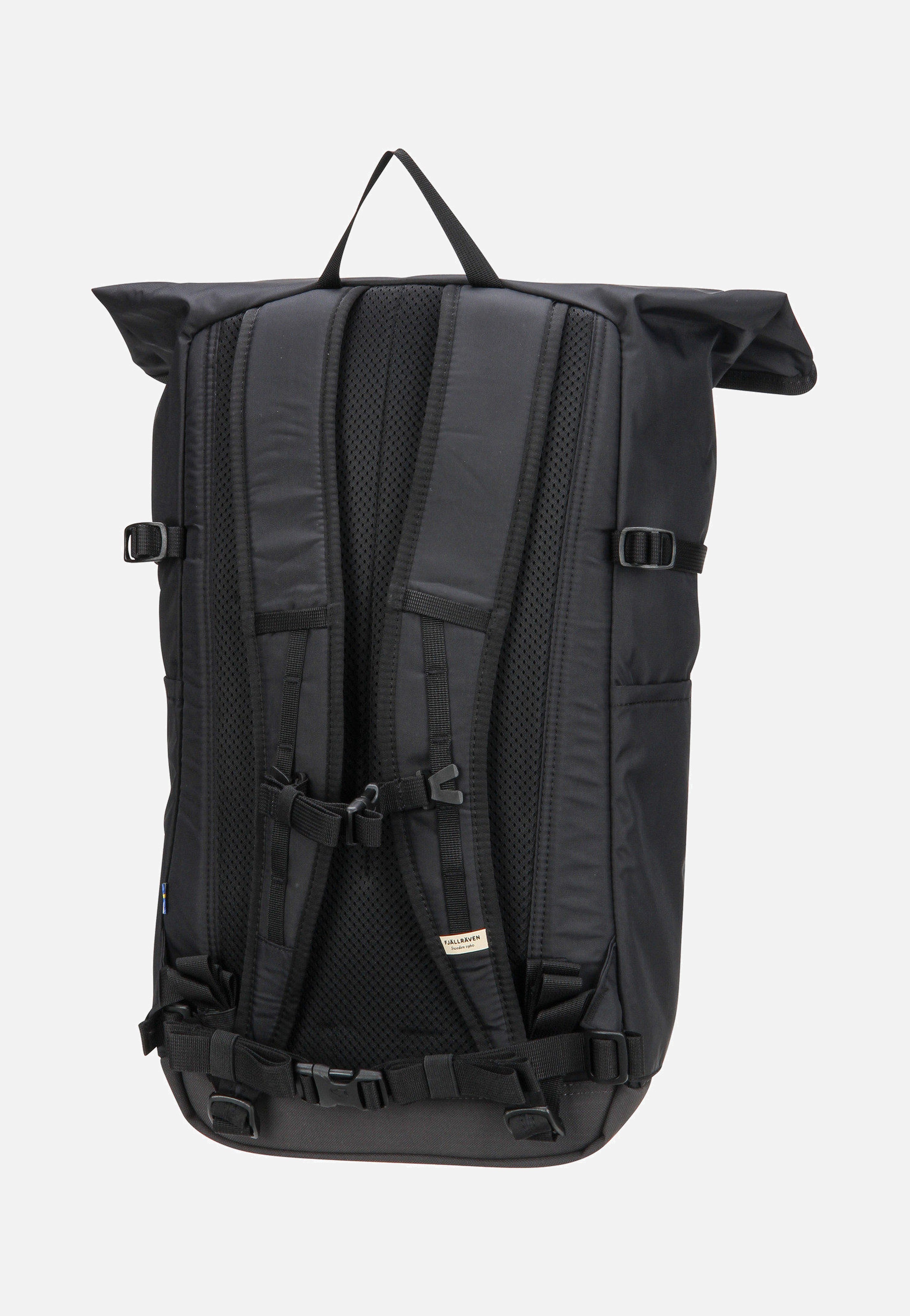 Fjällräven - High Coast Foldsack 24 Black - Rolltop Backpack | Neutral-Image