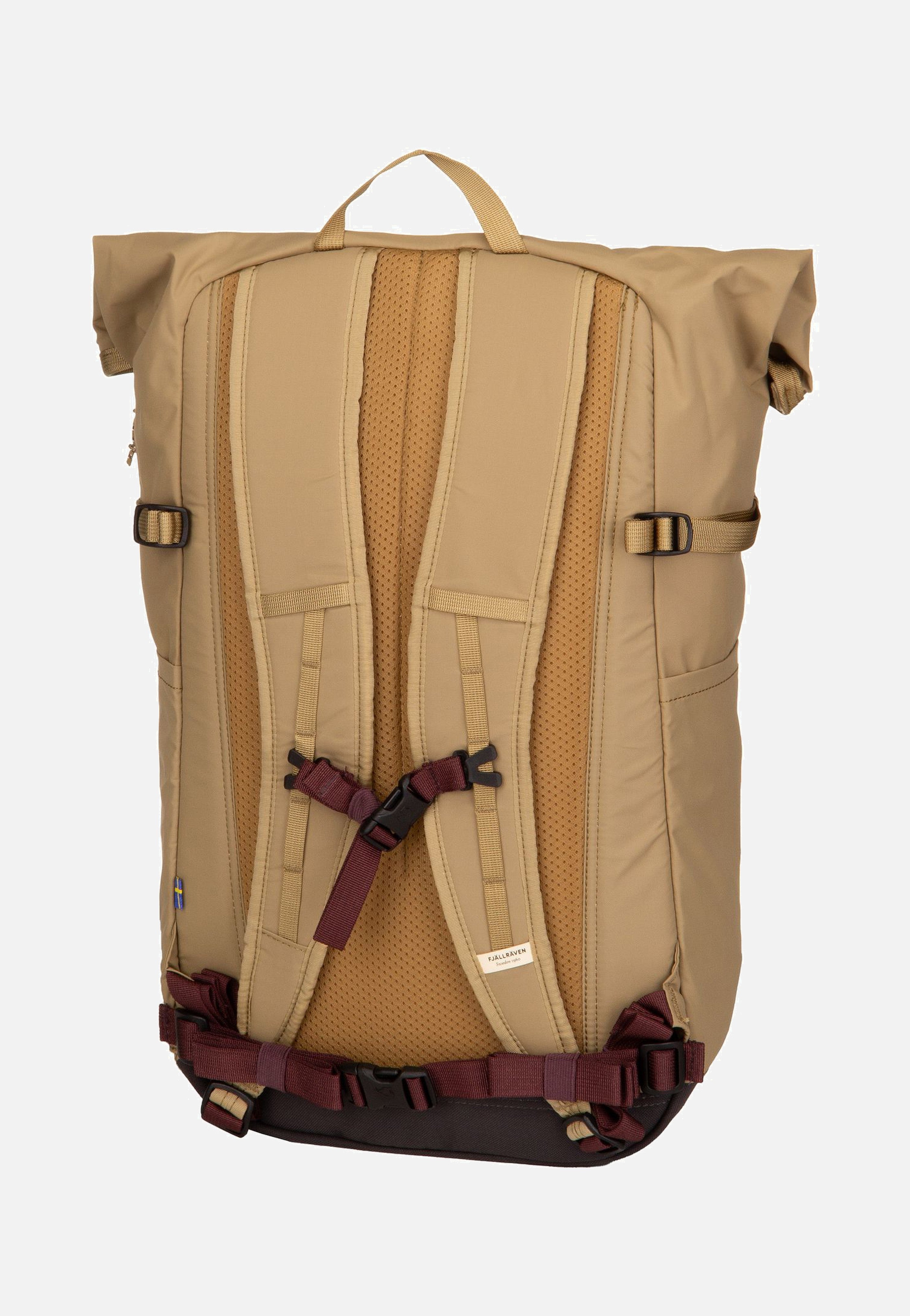 Fjällräven - High Coast Foldsack 24 Clay - Rolltop Backpack | Neutral-Image