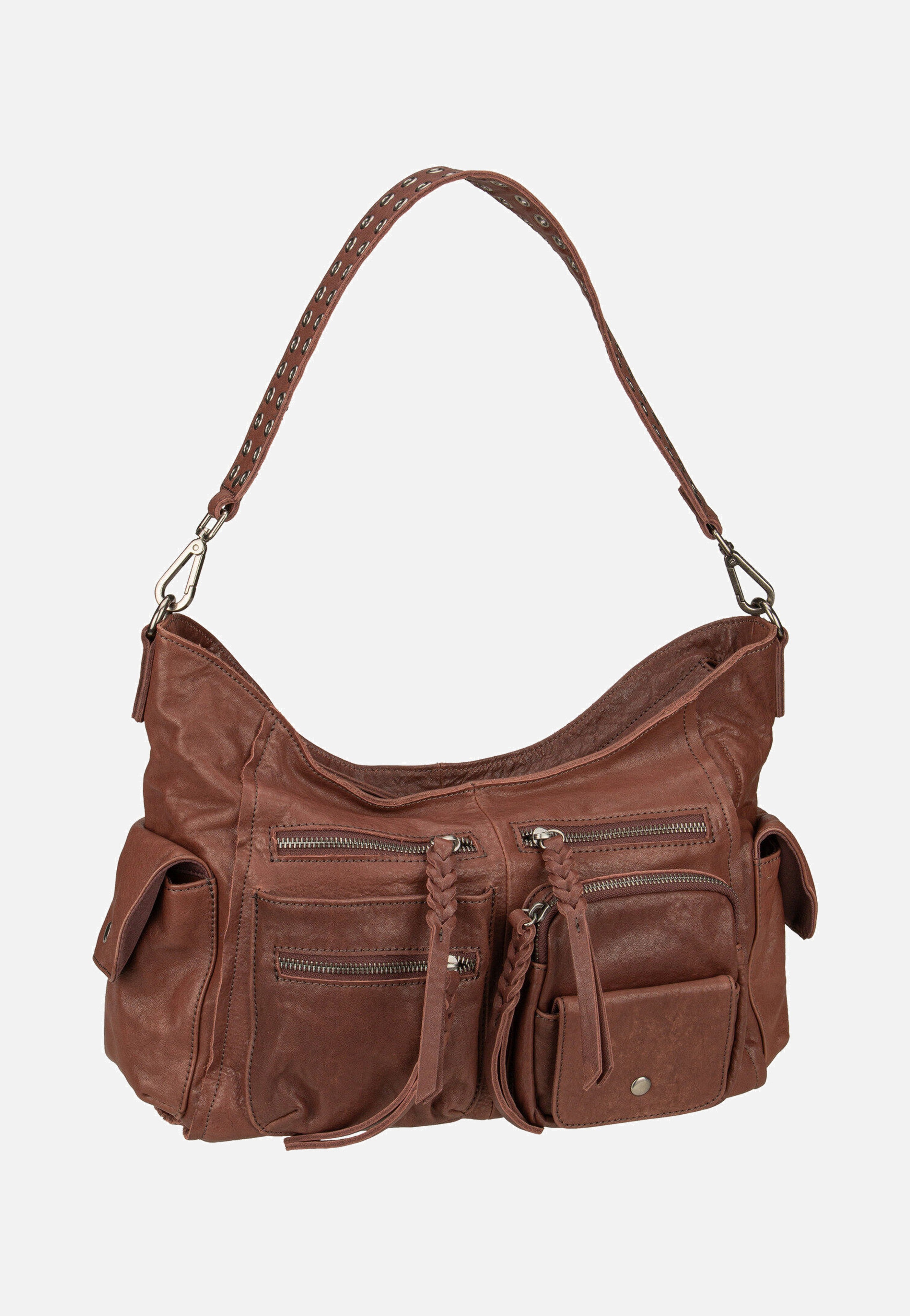 Fredsbruder - All My Pockets Hobo Brown - Hobo Bag | Neutral-Image