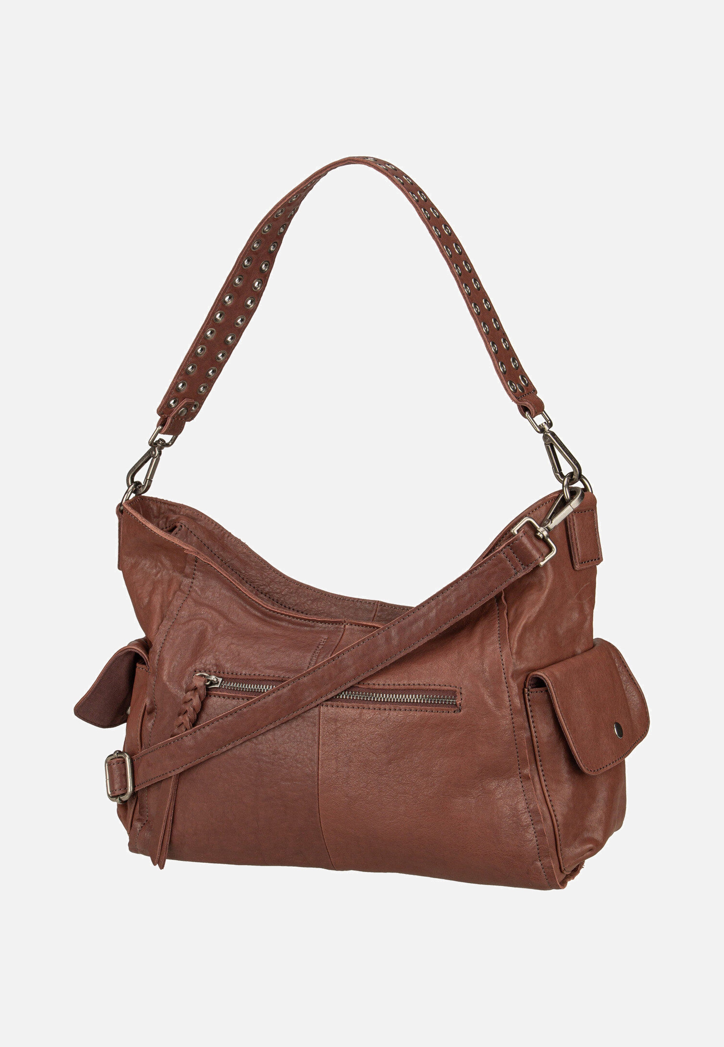Fredsbruder - All My Pockets Hobo Brown - Hobo Bag | Neutral-Image