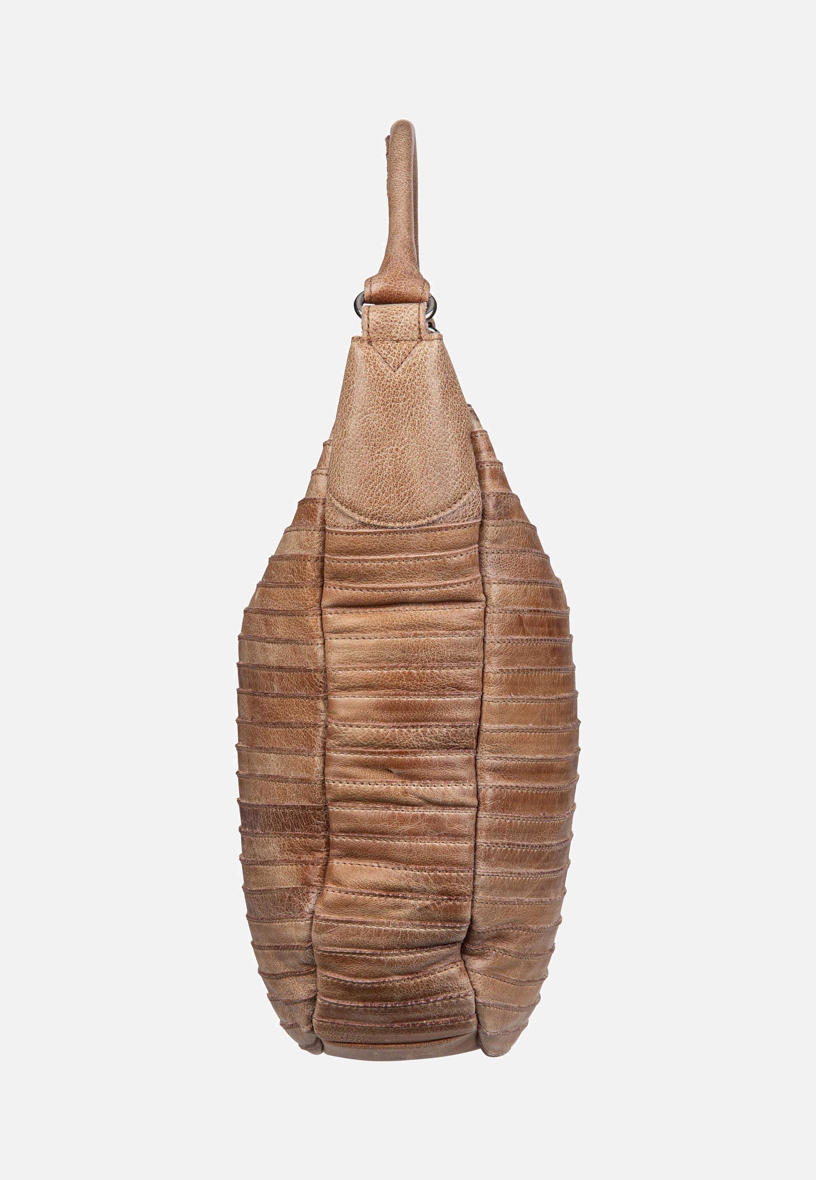 Fredsbruder Gürteltier S 971s Caramel Hobo Bag