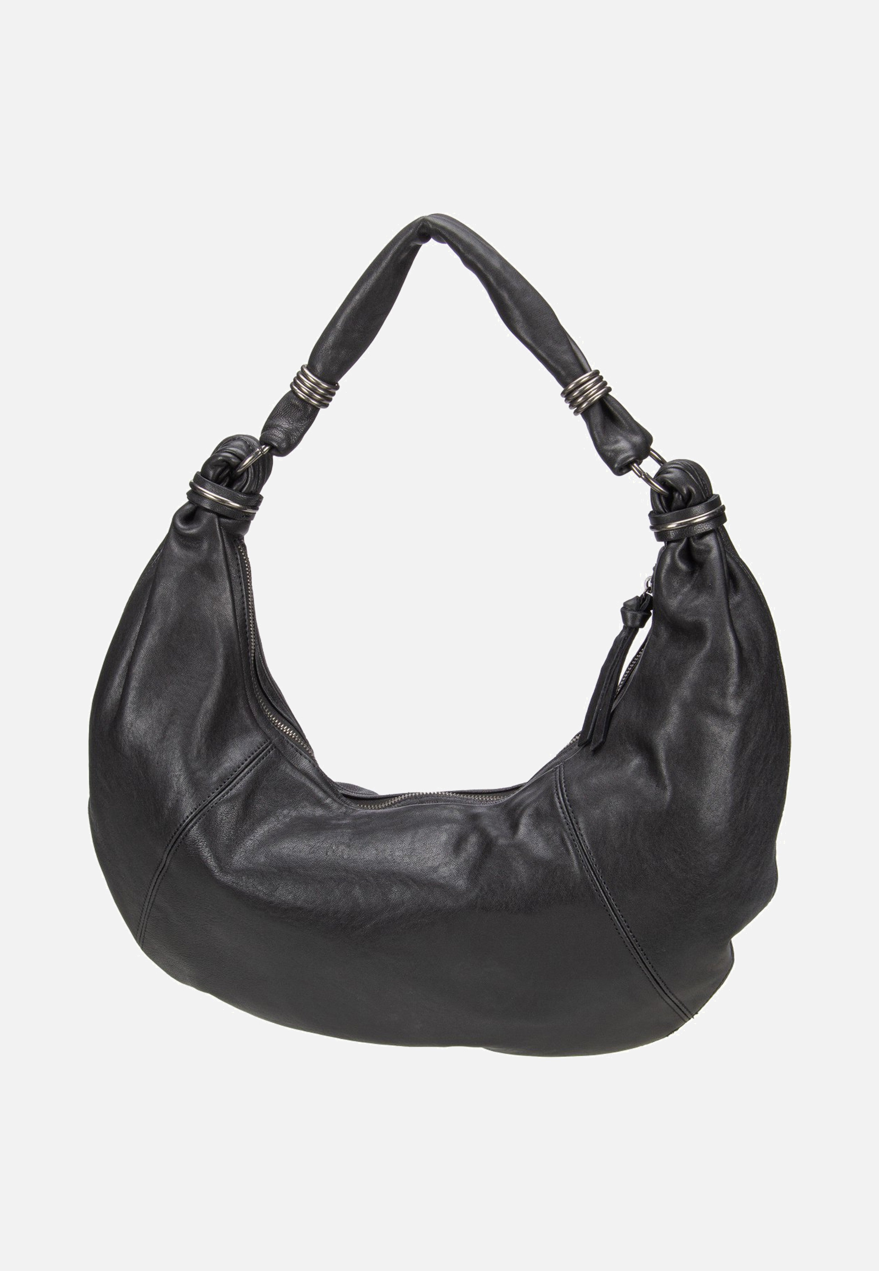 Fredsbruder - Always With You Big Hobo Black - Hobo Bag | Women-Image