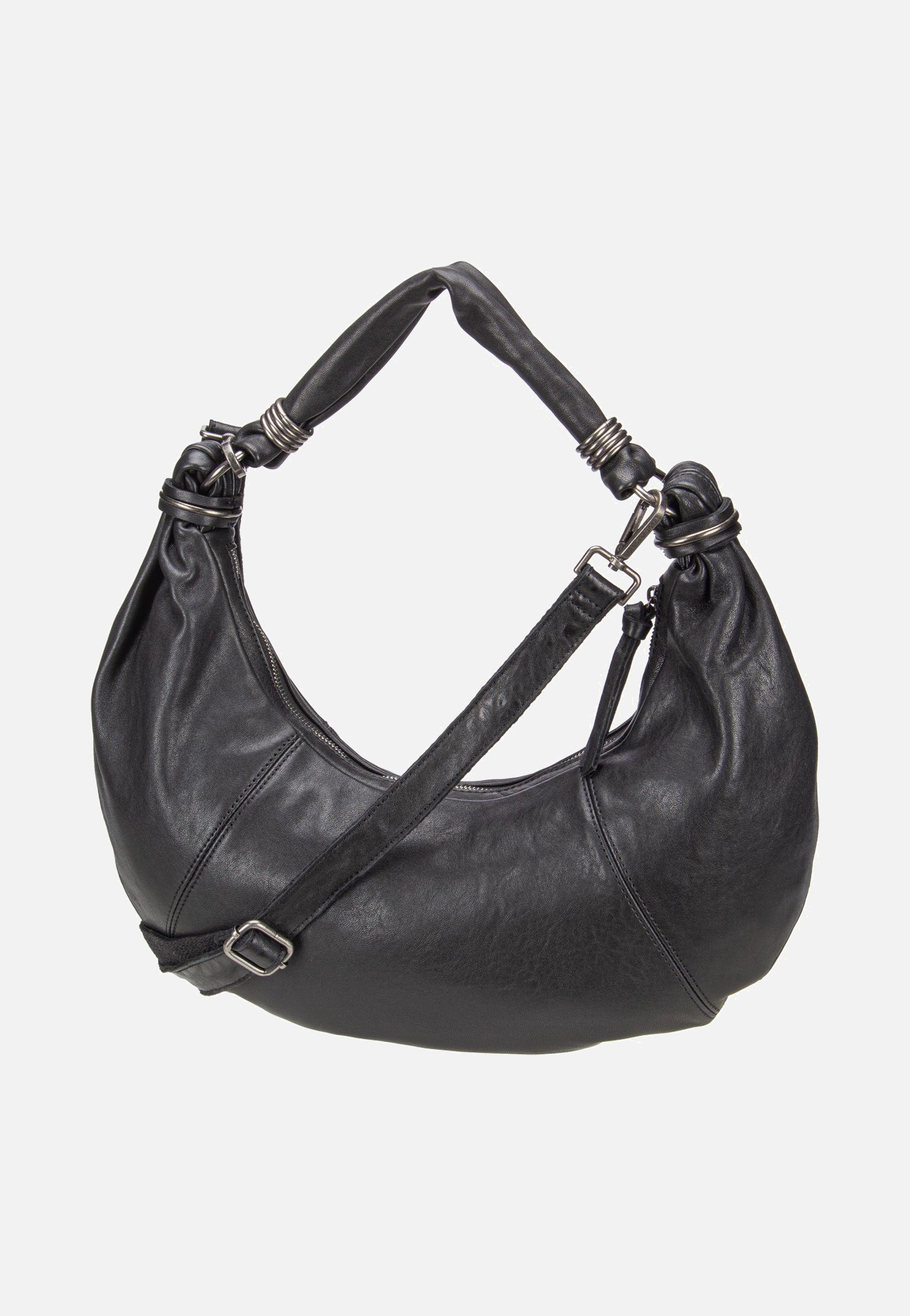 Fredsbruder Always With You Hobo Black Hobo Bag