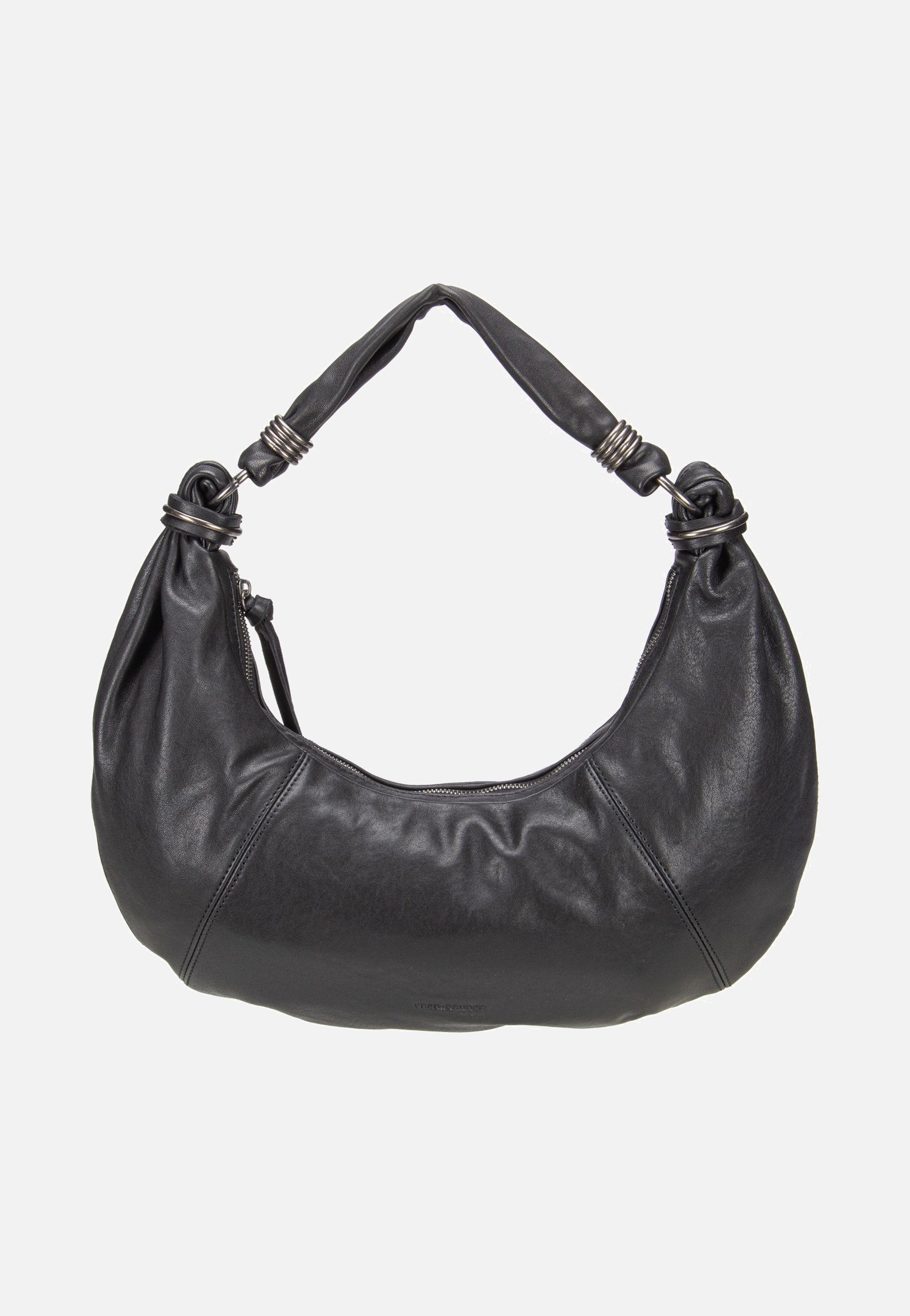 Fredsbruder Always With You Hobo Black Hobo Bag