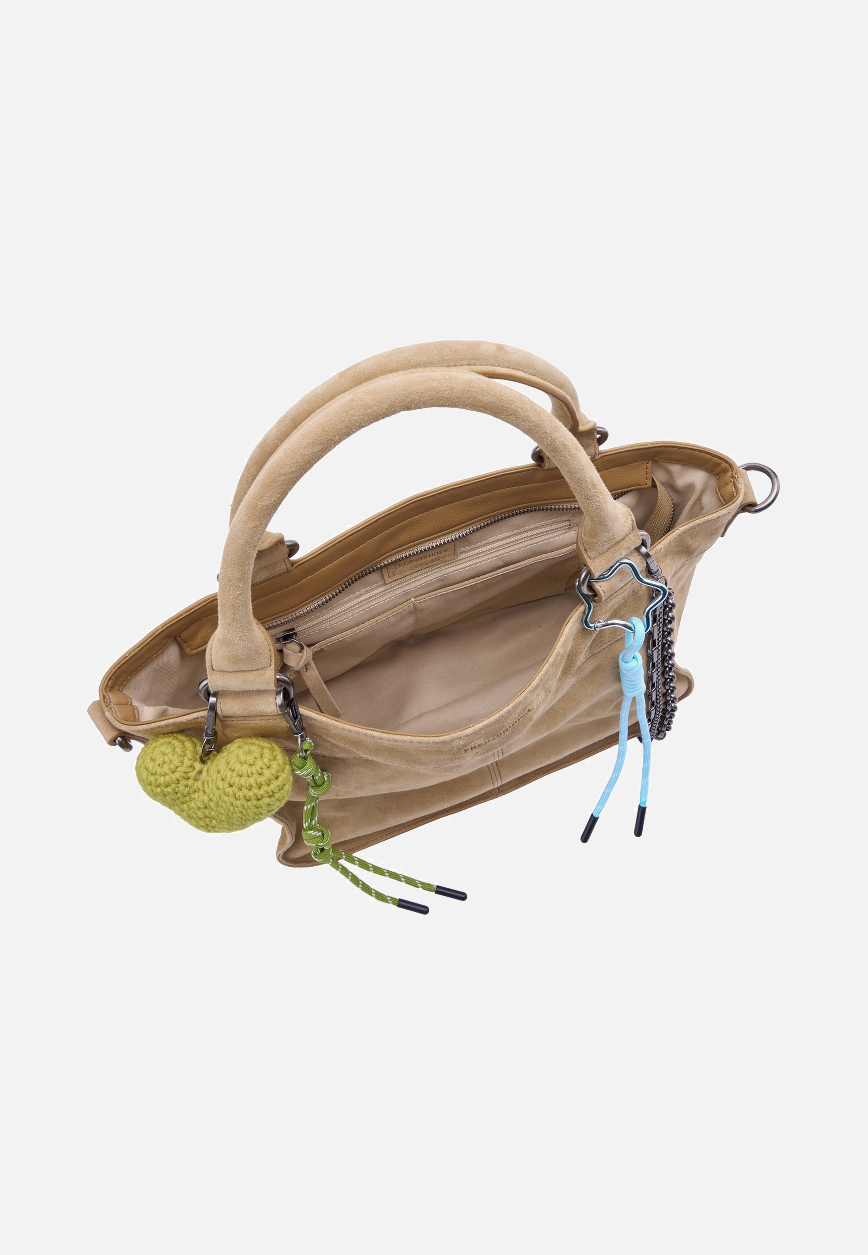 Fredsbruder Beautiful Mess Handbag Dark Sand Handle Bag