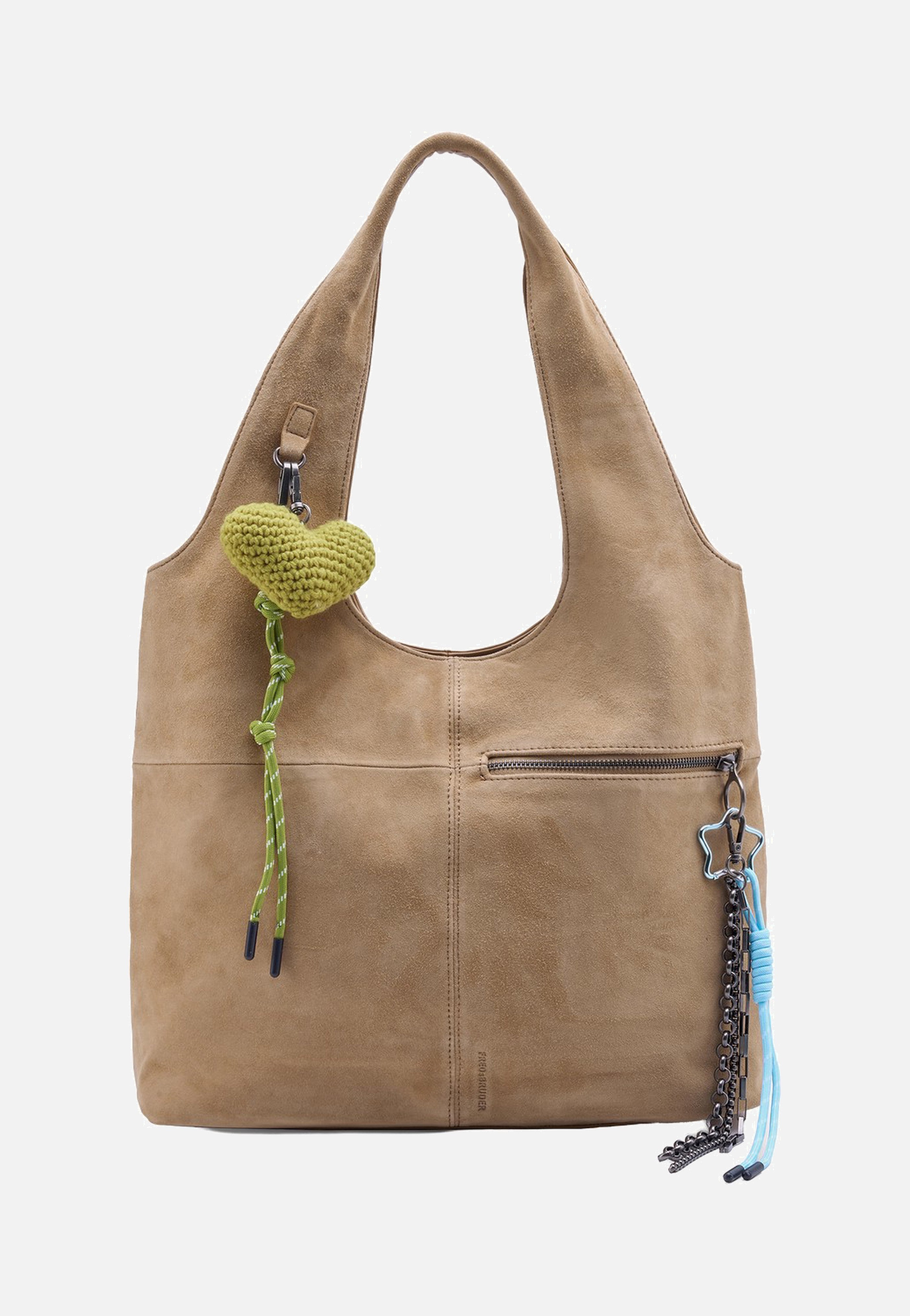 Fredsbruder Beautiful Mess Hobo Dark Sand Hobo Bag