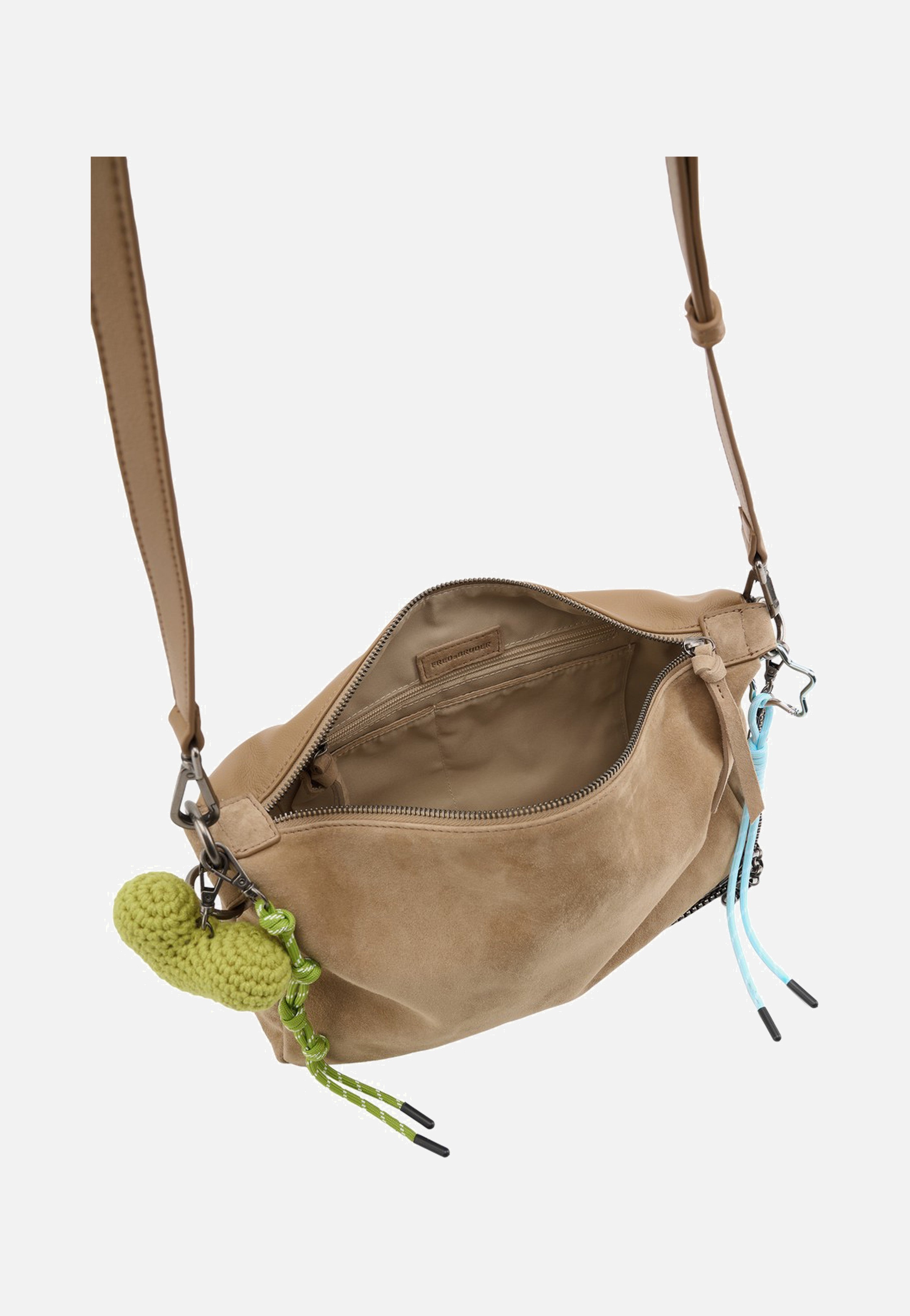 Fredsbruder Beautiful Mess Shoulderbag Dark Sand Schultertasche