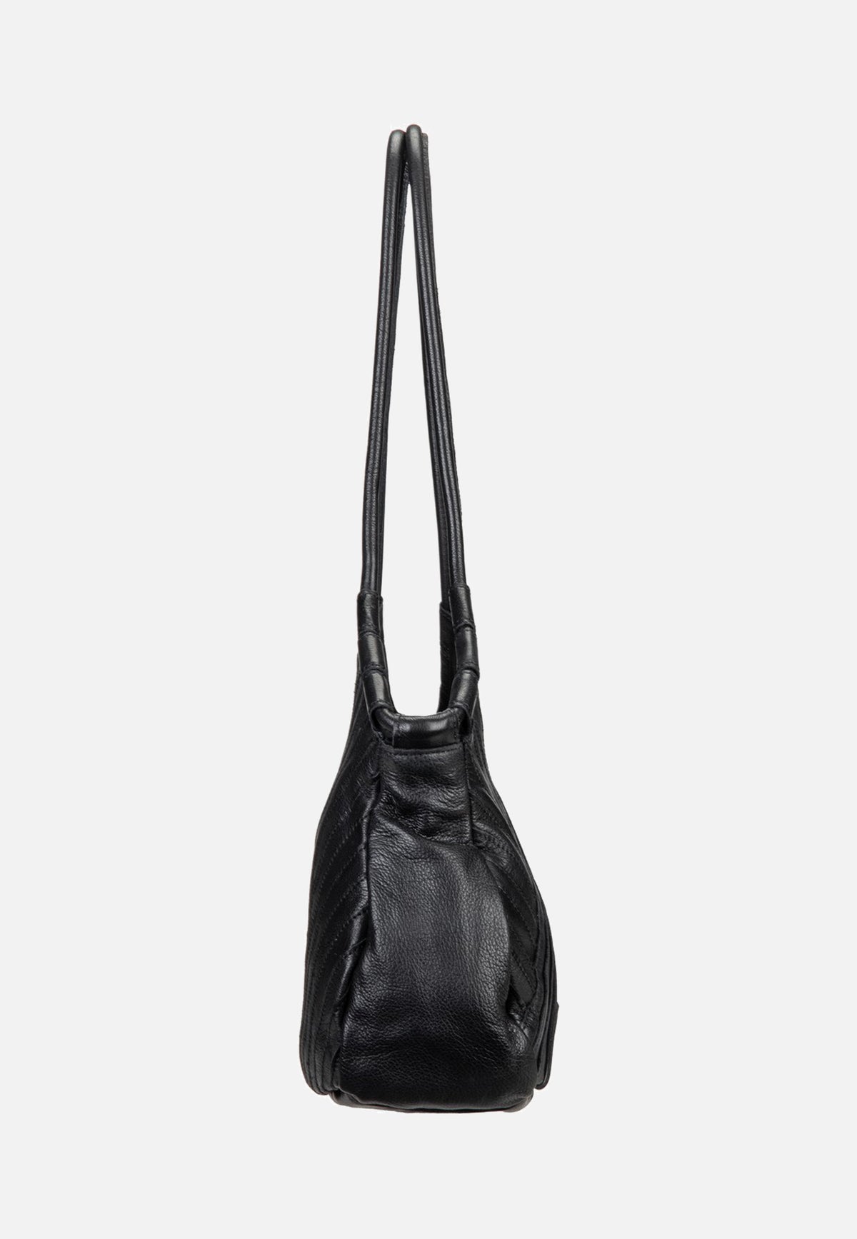 Fredsbruder Criss-Cross Hobo Black Hobo Bag