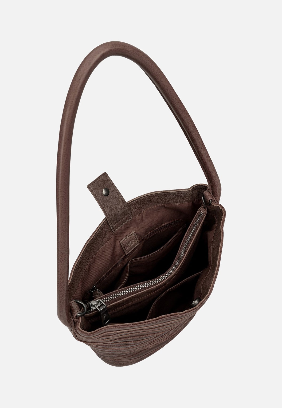 Fredsbruder My Love Bucket Hobo Dark Choco Brown Hobo Bag