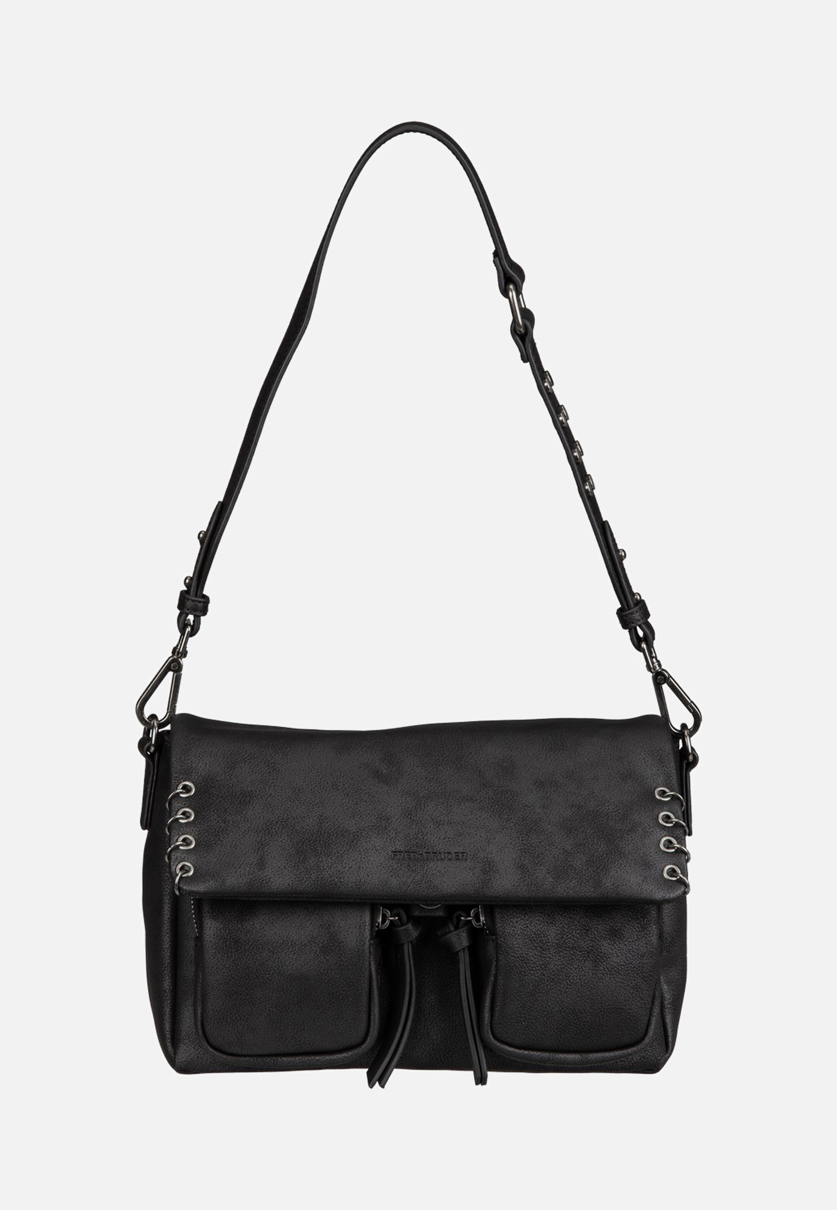 Fredsbruder - Rebel At Heart Big Black - Shoulder Bag | Women-Image