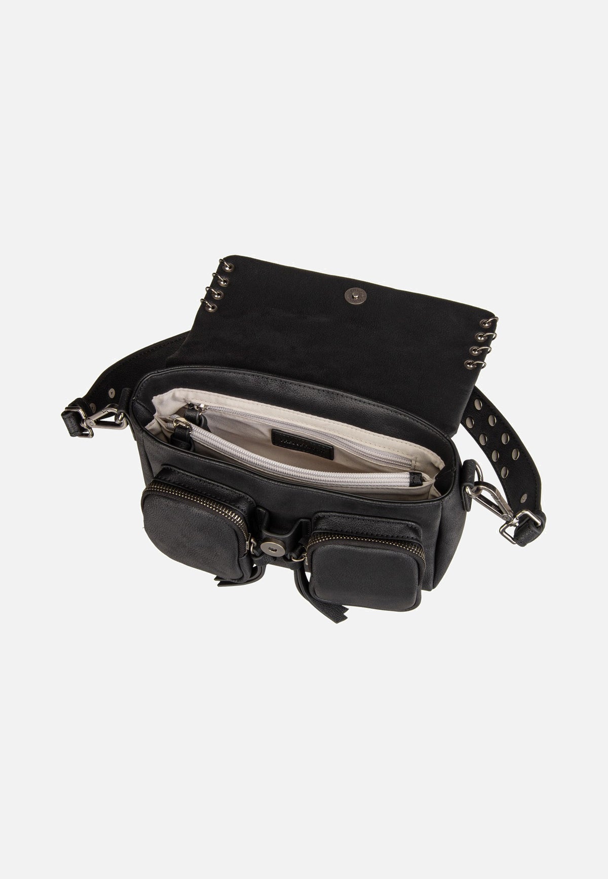 Fredsbruder Rebel At Heart Black Schultertasche