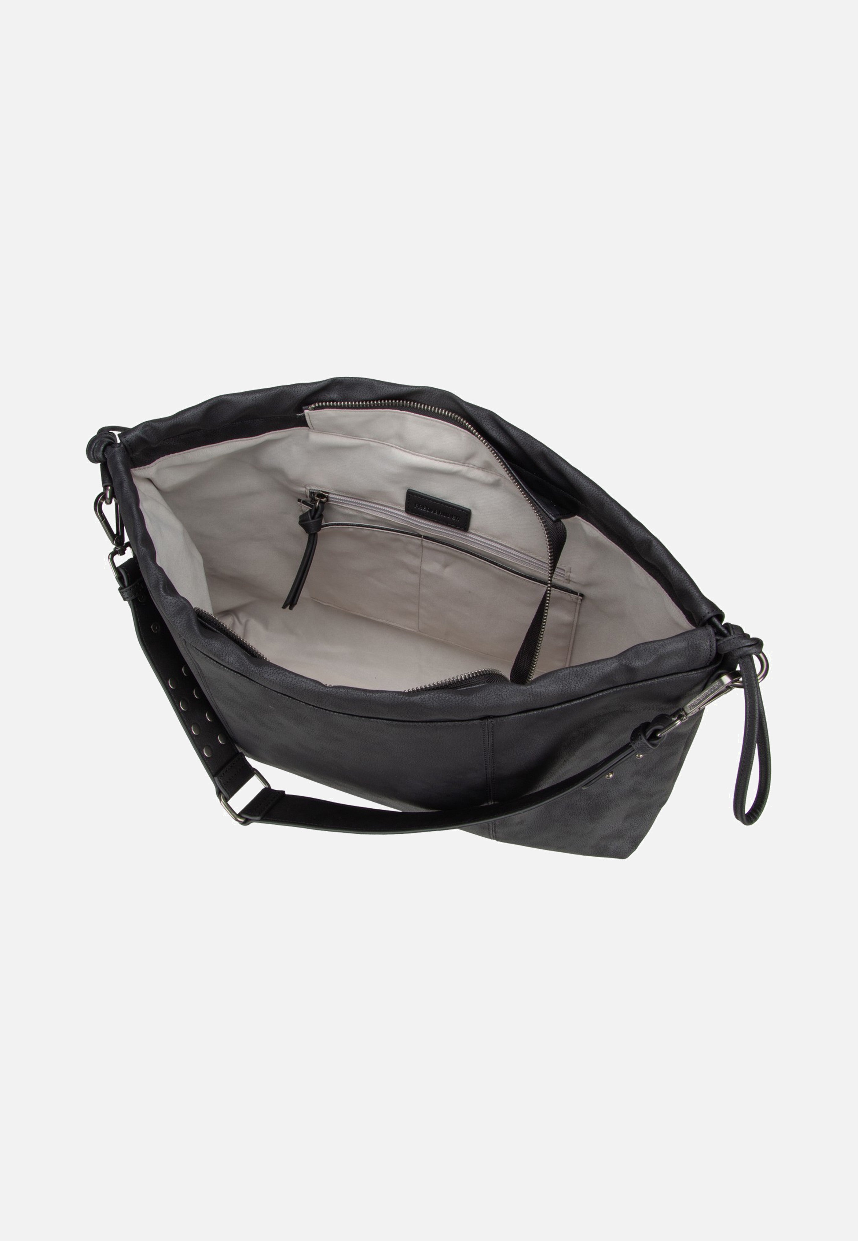 Fredsbruder - Rebel At Heart Squeezy Black - Hobo Bag | Women-Image