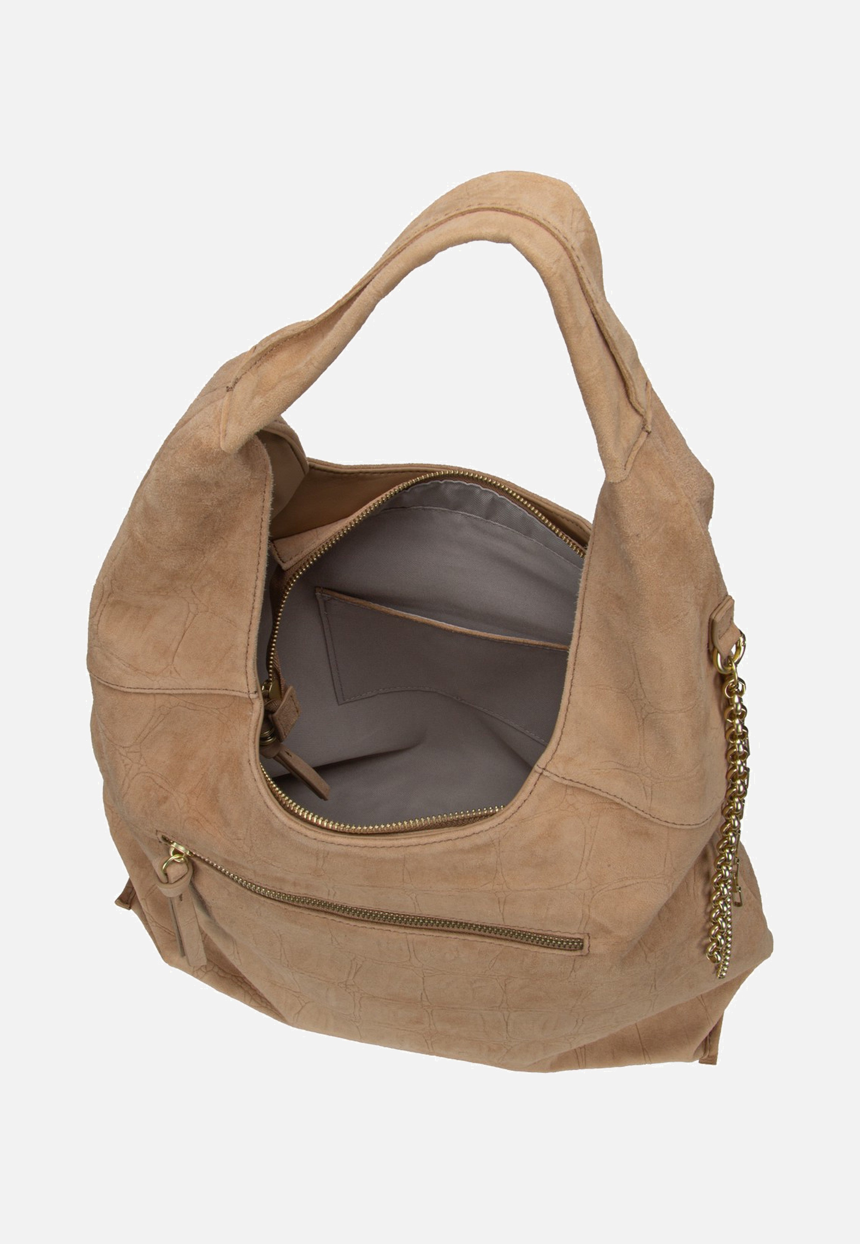 Fredsbruder - Velvet Wild Hobo Camel - Hobo Bag | Women-Image