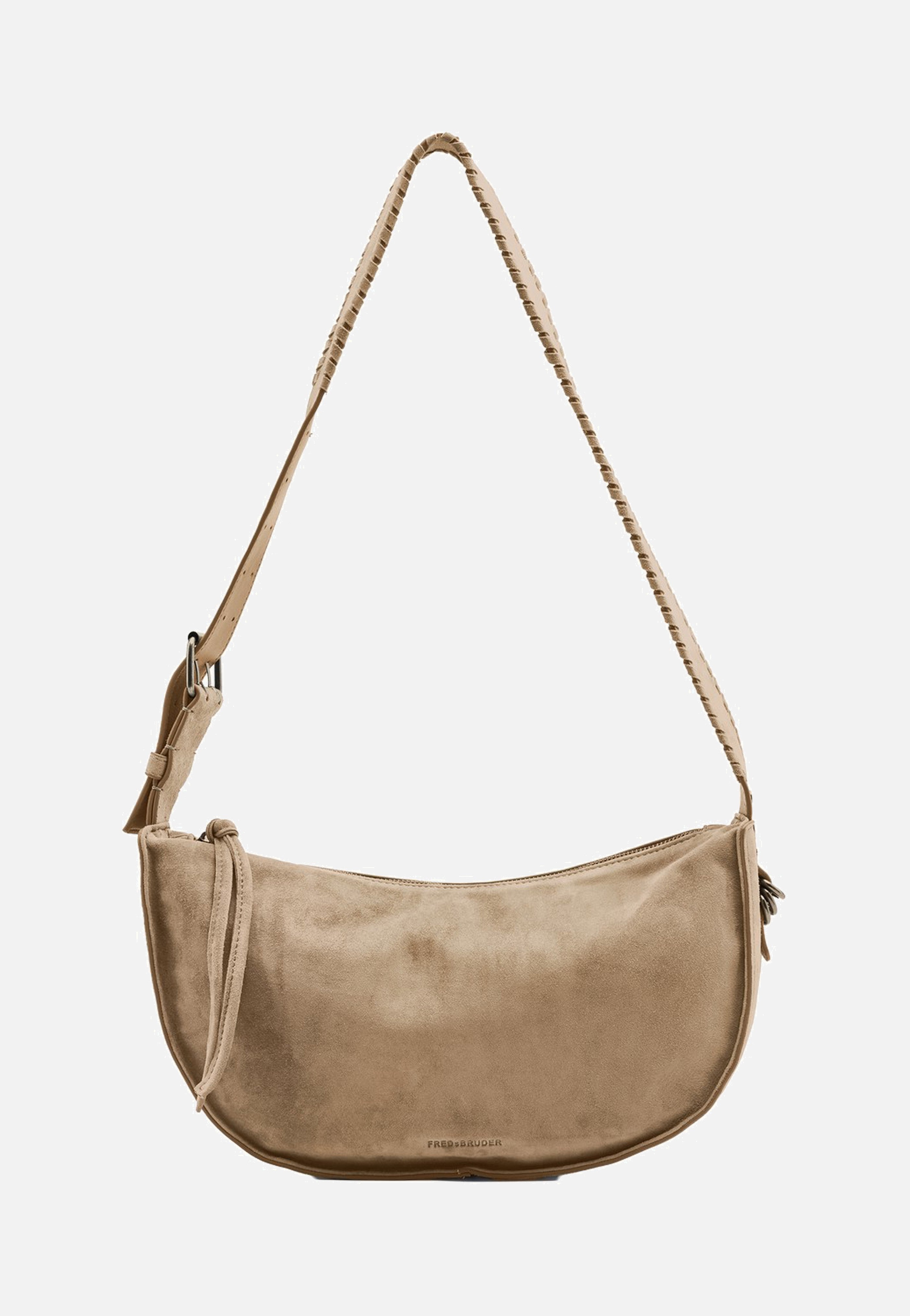 Fredsbruder Whipstitch Soul Hobo Dark Sand Hobo Bag