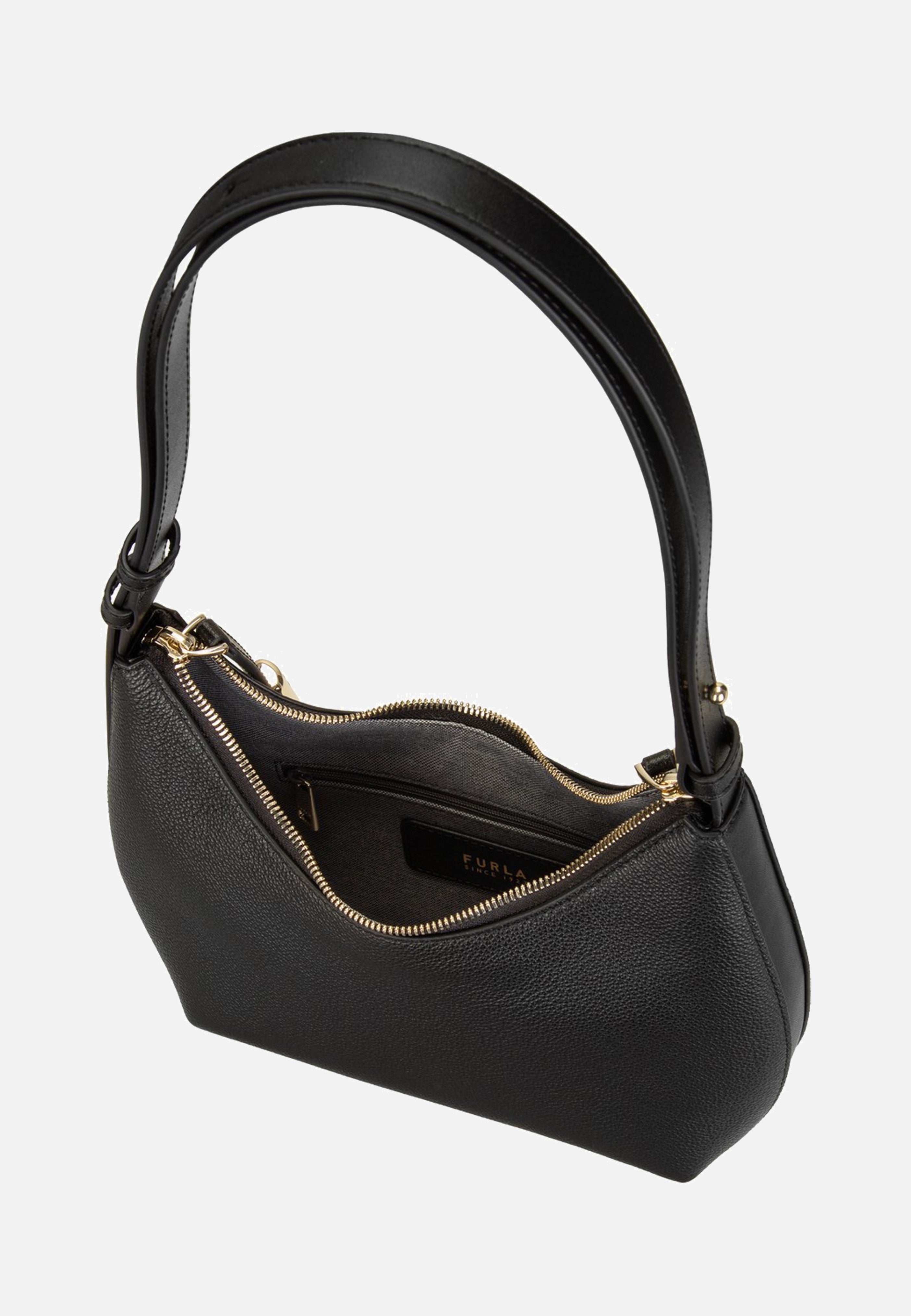Furla Goccia S Shoulder Bag Nero Nero Shoulder Bag