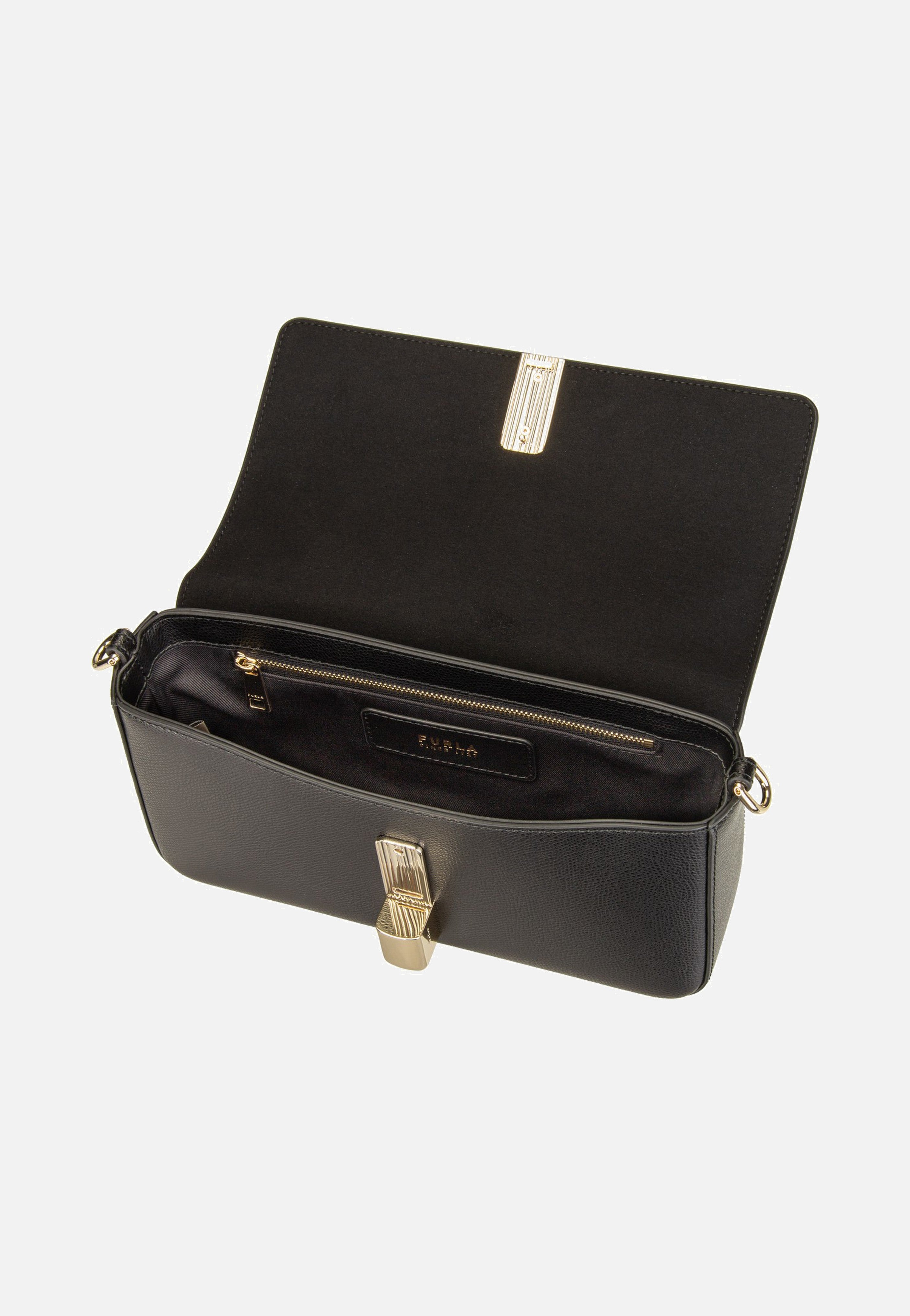 Furla Iride S Crossbody Nero Crossbody Bag