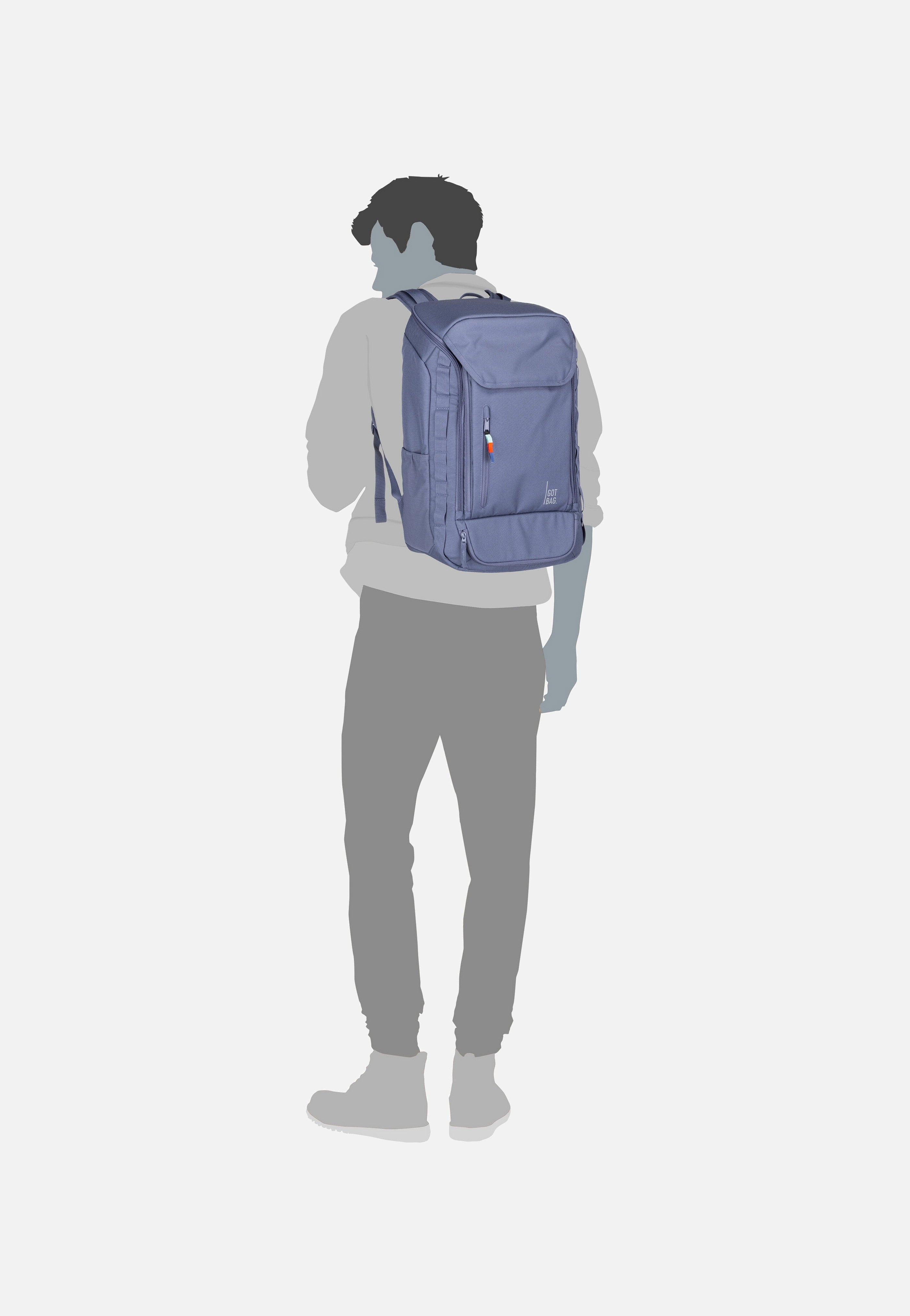 GOT BAG - Pro Pack Travel Ocean Blue - Travel Backpack | Neutral-Image