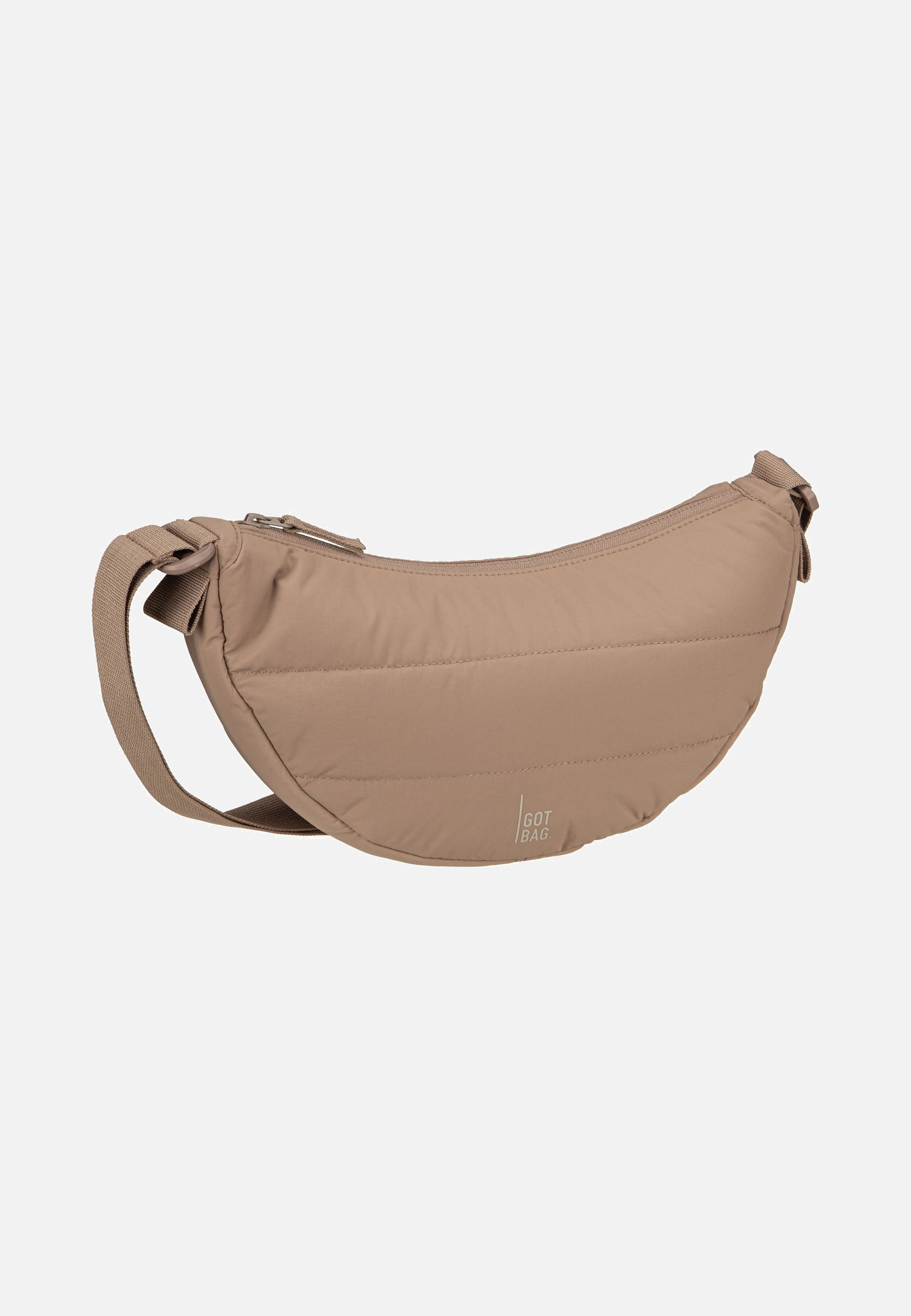 GOT BAG Puffer Moon Bag Small Monochrome Oyster Umhängetasche