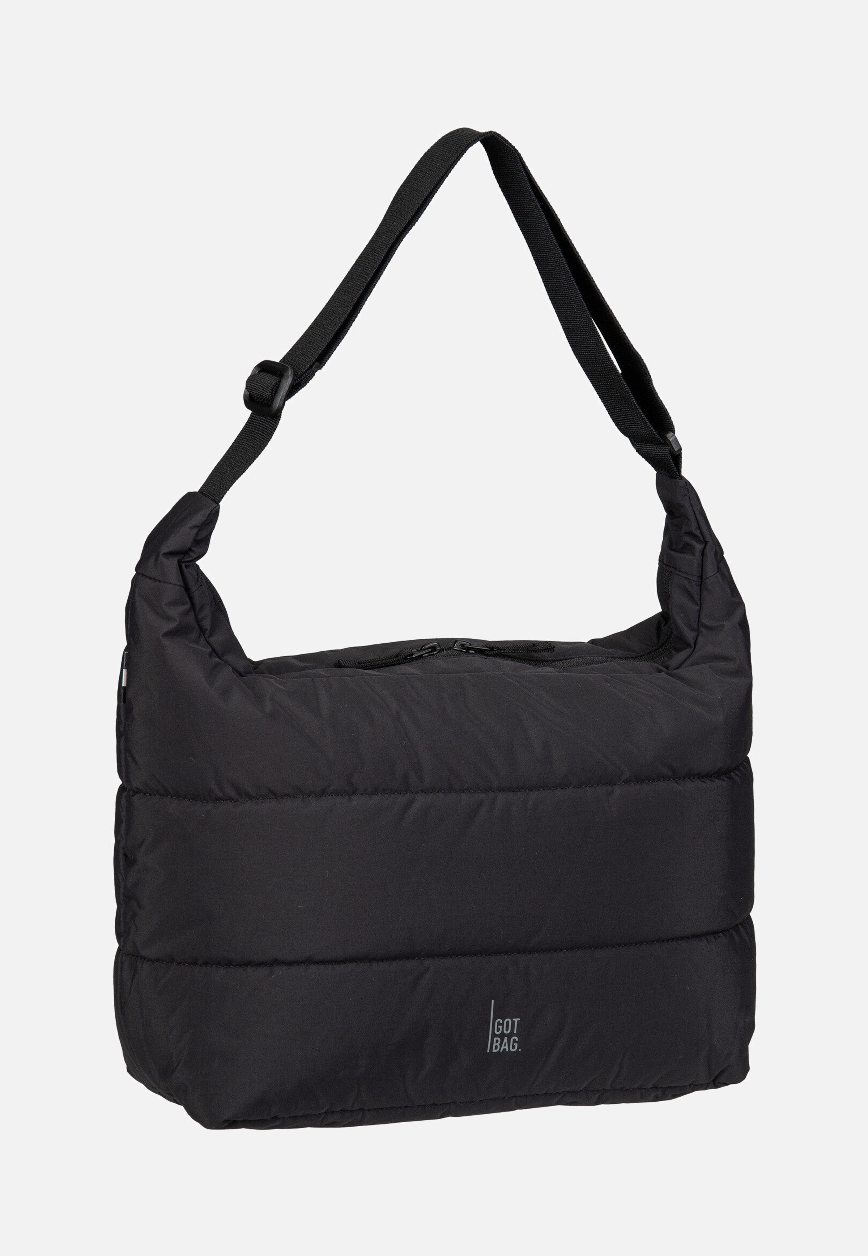 GOT BAG - Puffer Square Bag Large Monochrome Black - Hobo Bag | Women-Image