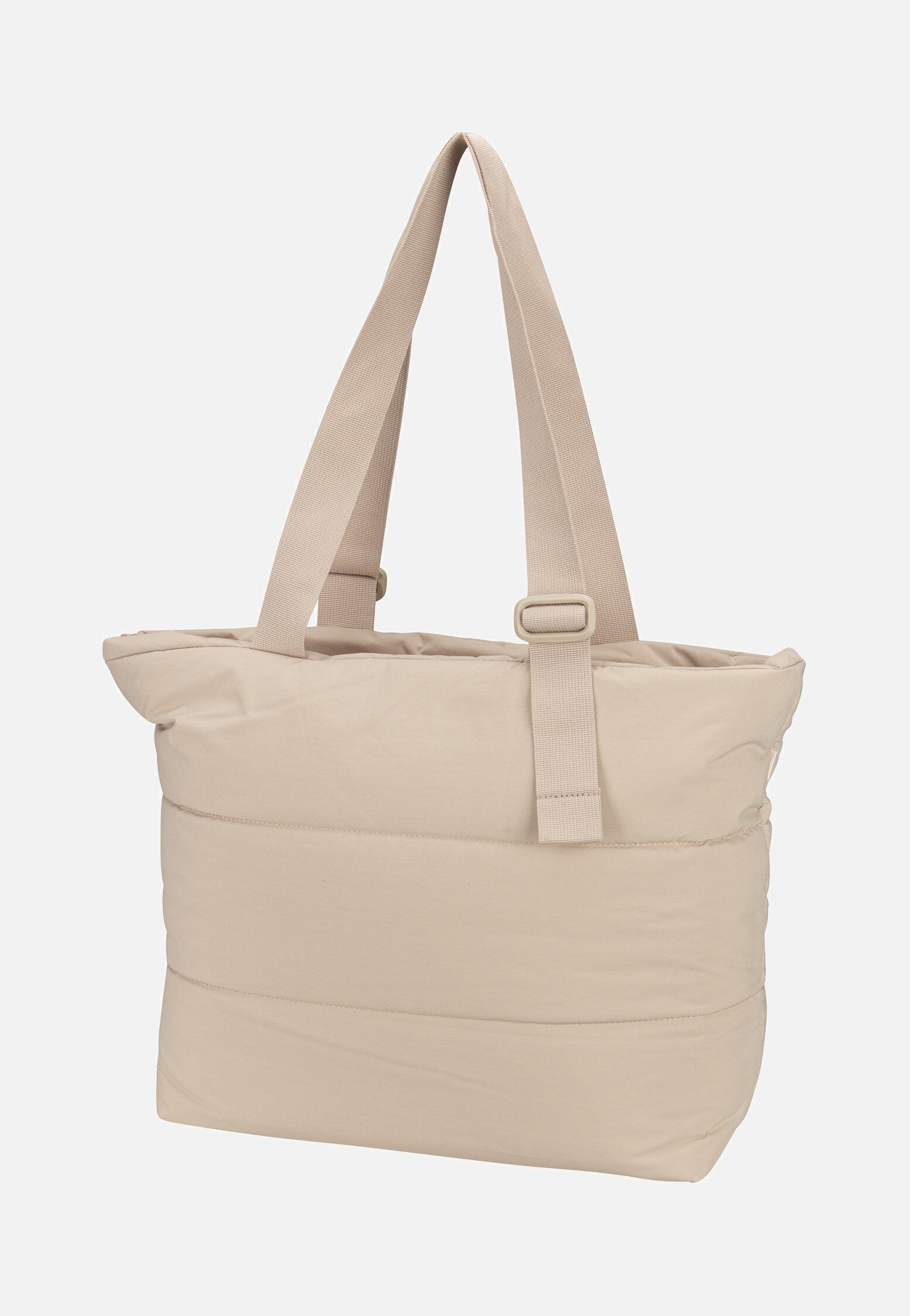 GOT BAG Puffer Tote Bag Monochrome Scallop Shopper