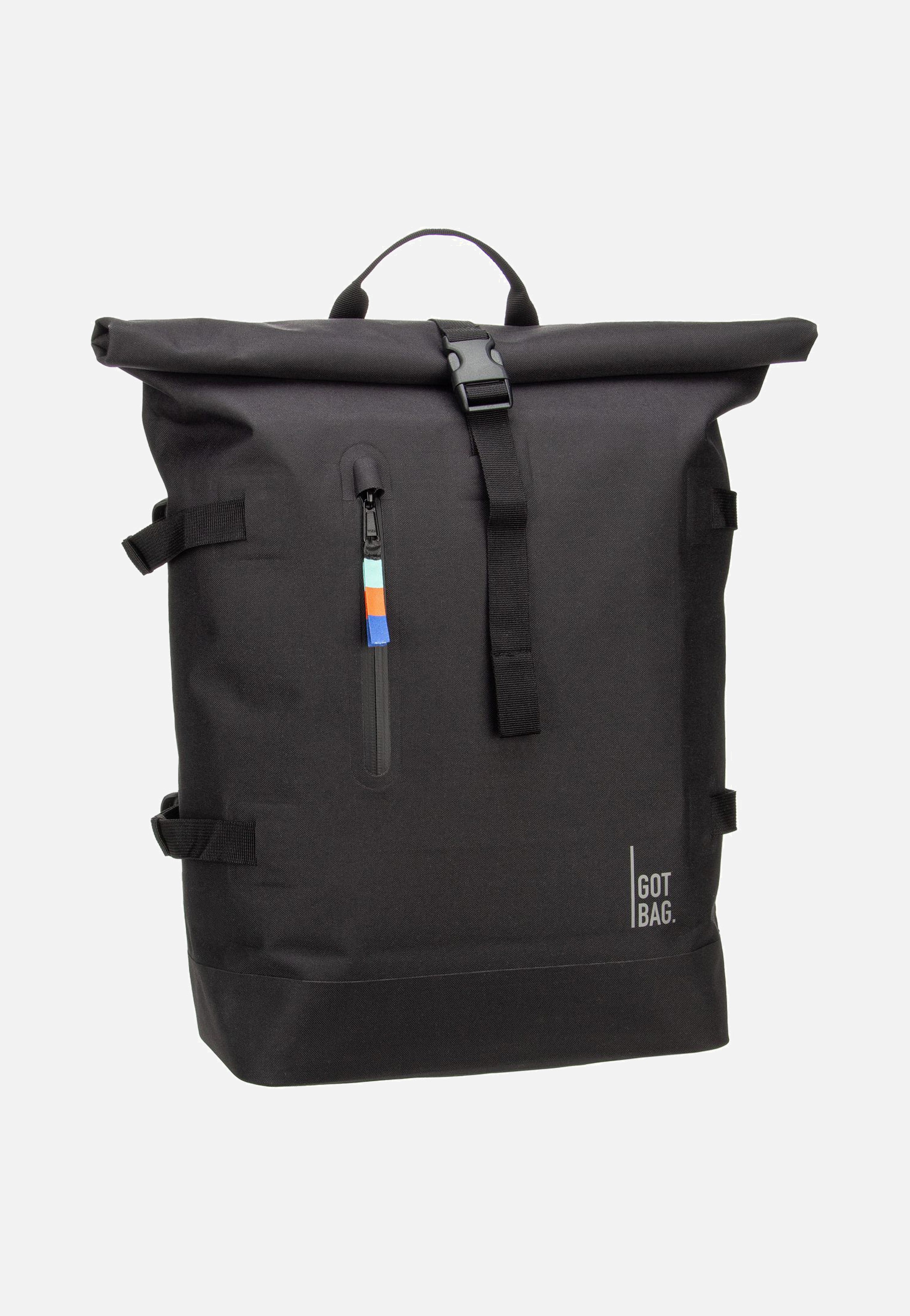 rolltop reiserucksack GOT BAG Rolltop 2.0 Black - Rolltop Rucksack