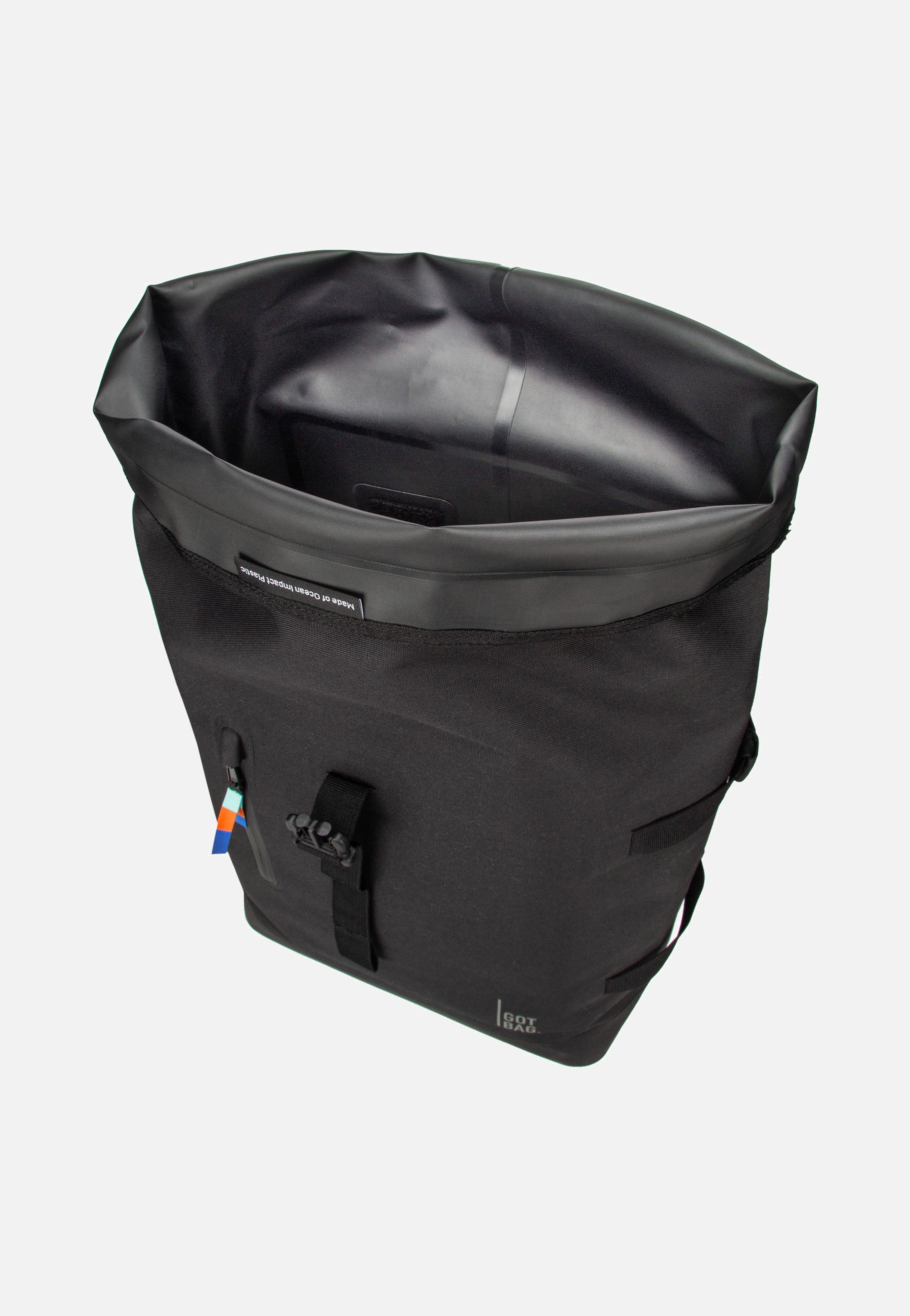 GOT BAG Rolltop 2.0 Black Rolltop Rucksack
