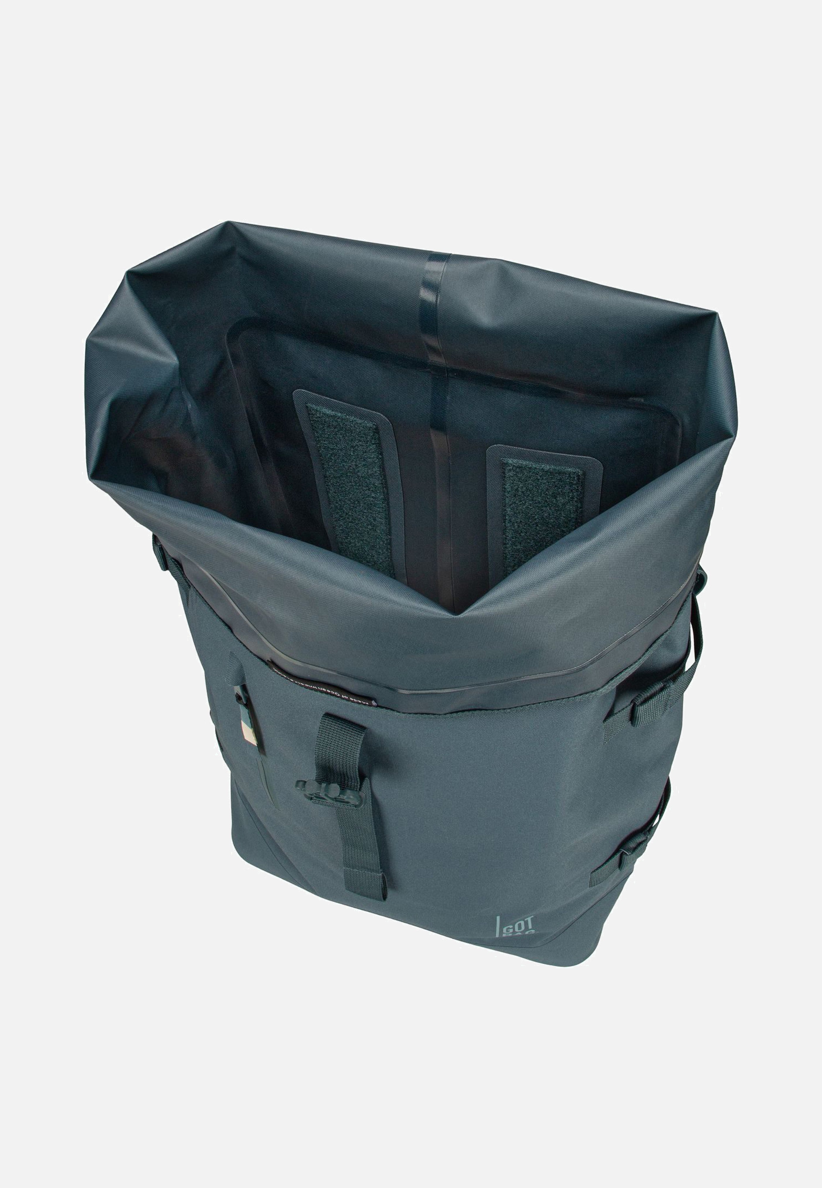 GOT BAG - Rolltop 2.0 Monochrome Sea Teal - Rolltop Backpack | Neutral-Image