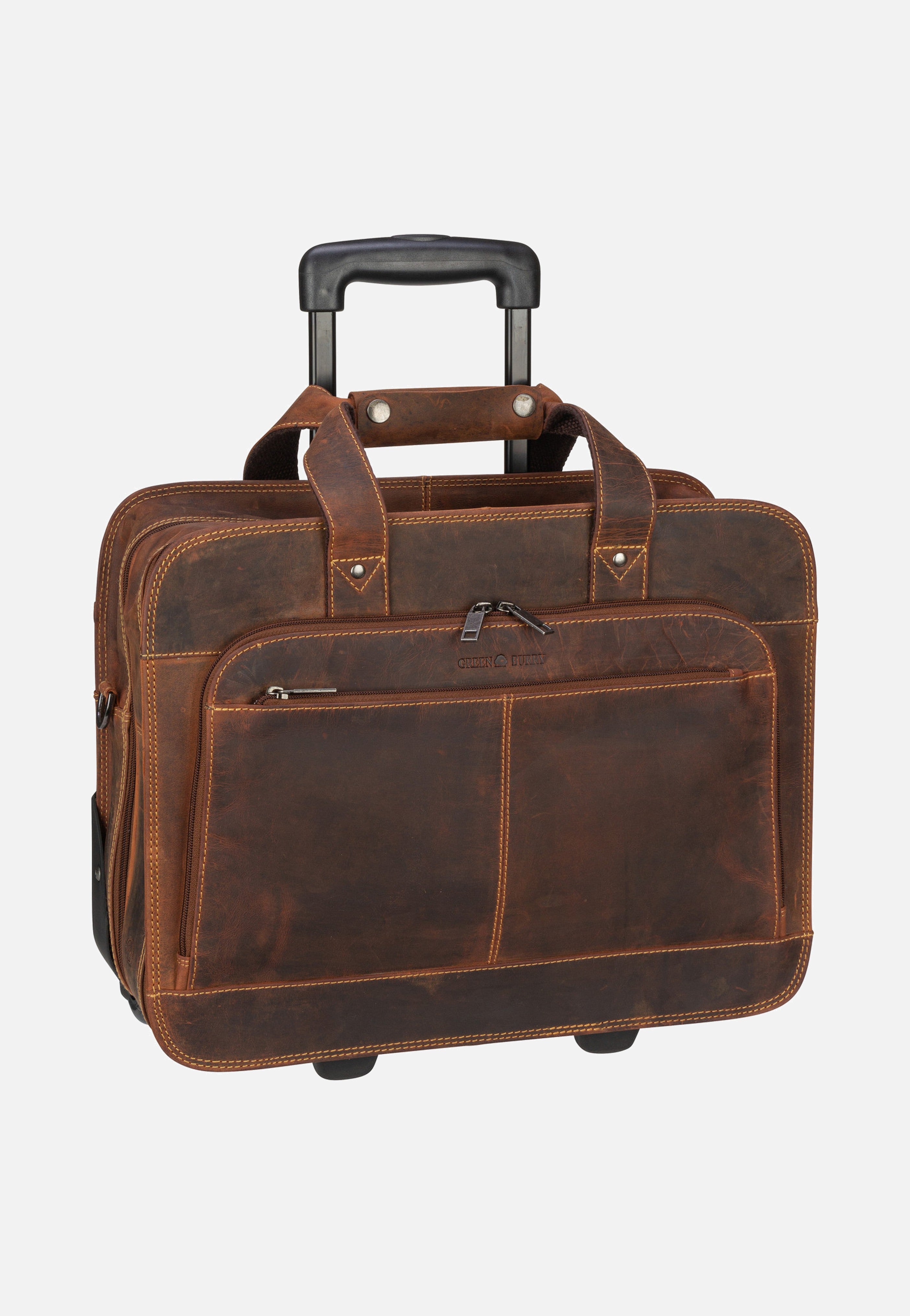 Greenburry - Vintage 1549 Sattelbraun - Pilot Case | Men-Image