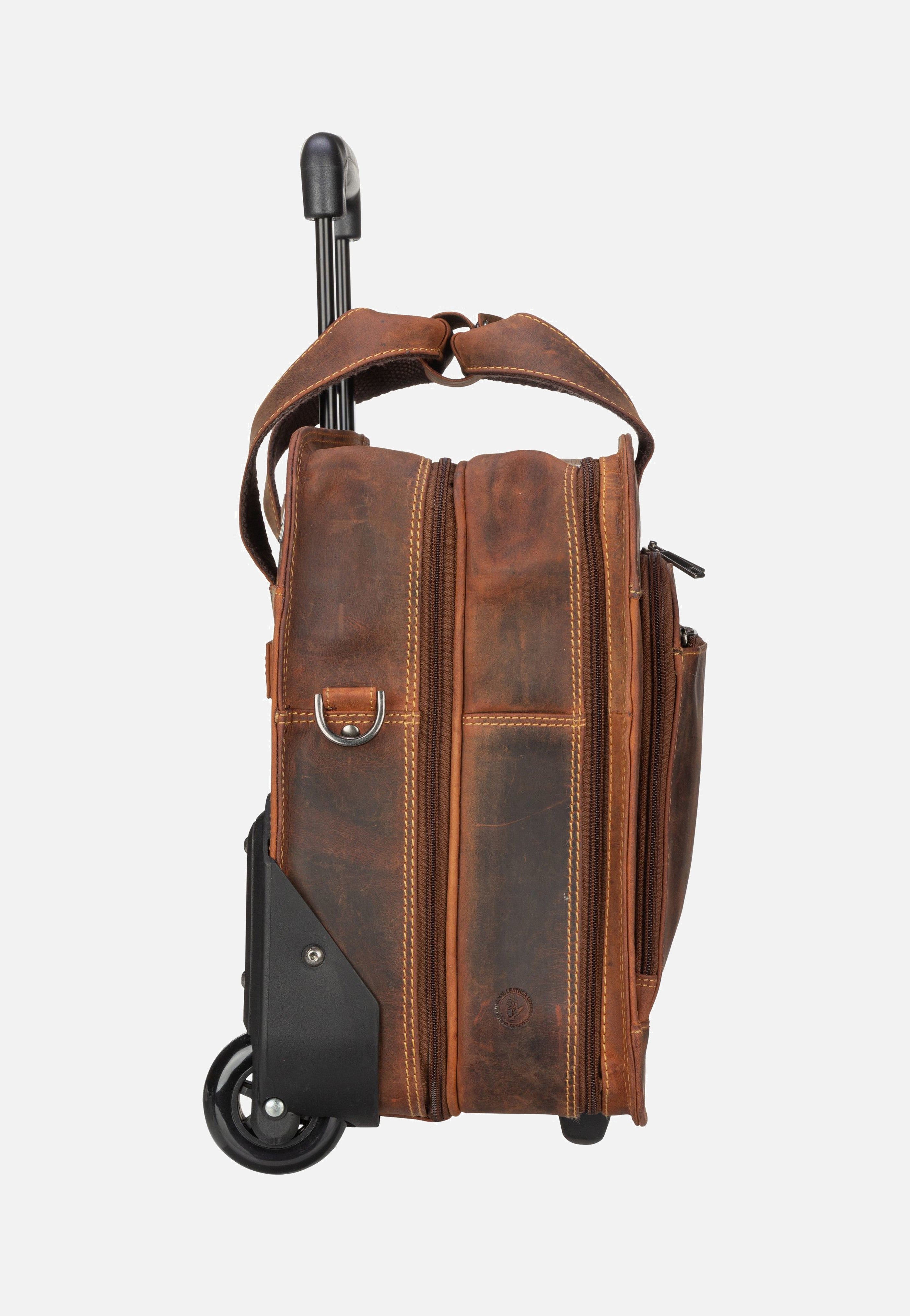 Greenburry - Vintage 1549 Sattelbraun - Pilot Case | Men-Image