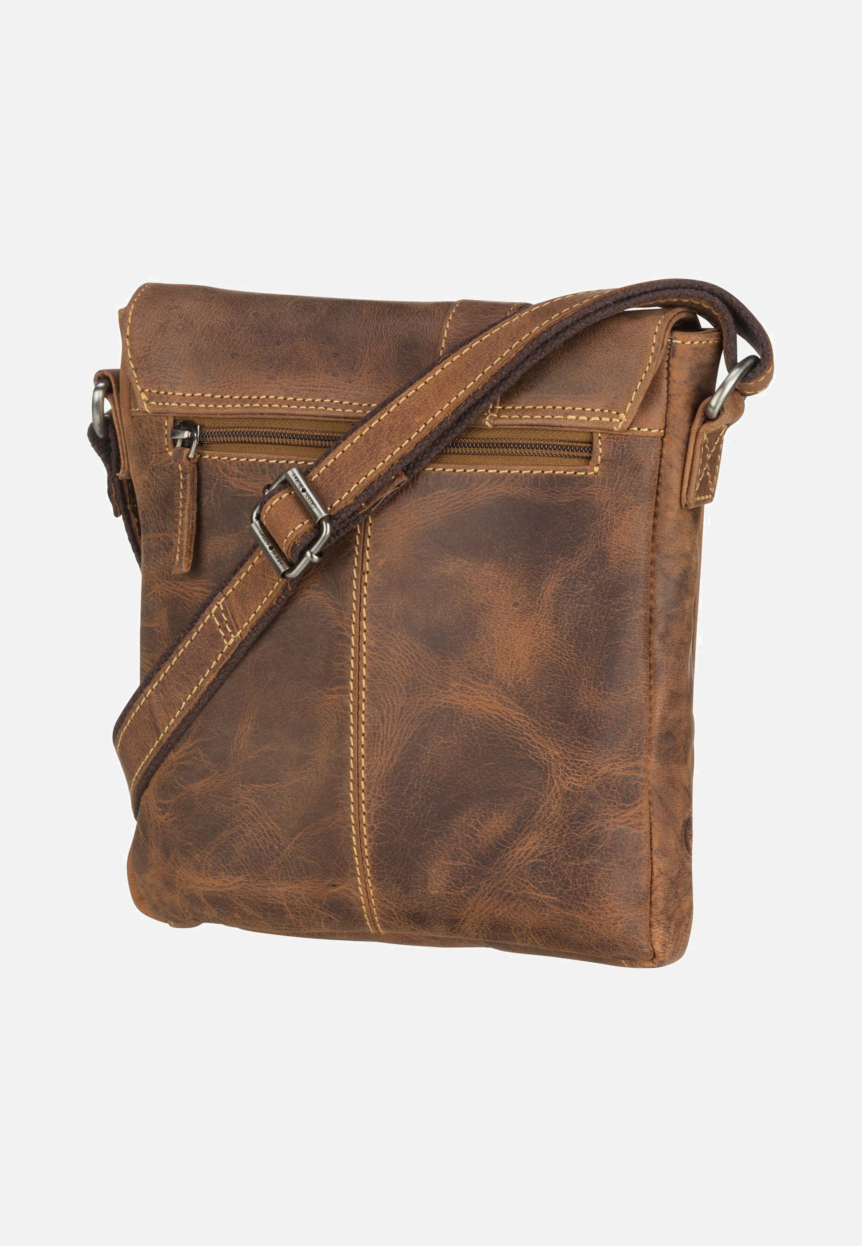 Greenburry - Vintage 1650/5 Sattelbraun - Crossbody Bag | Men-Image