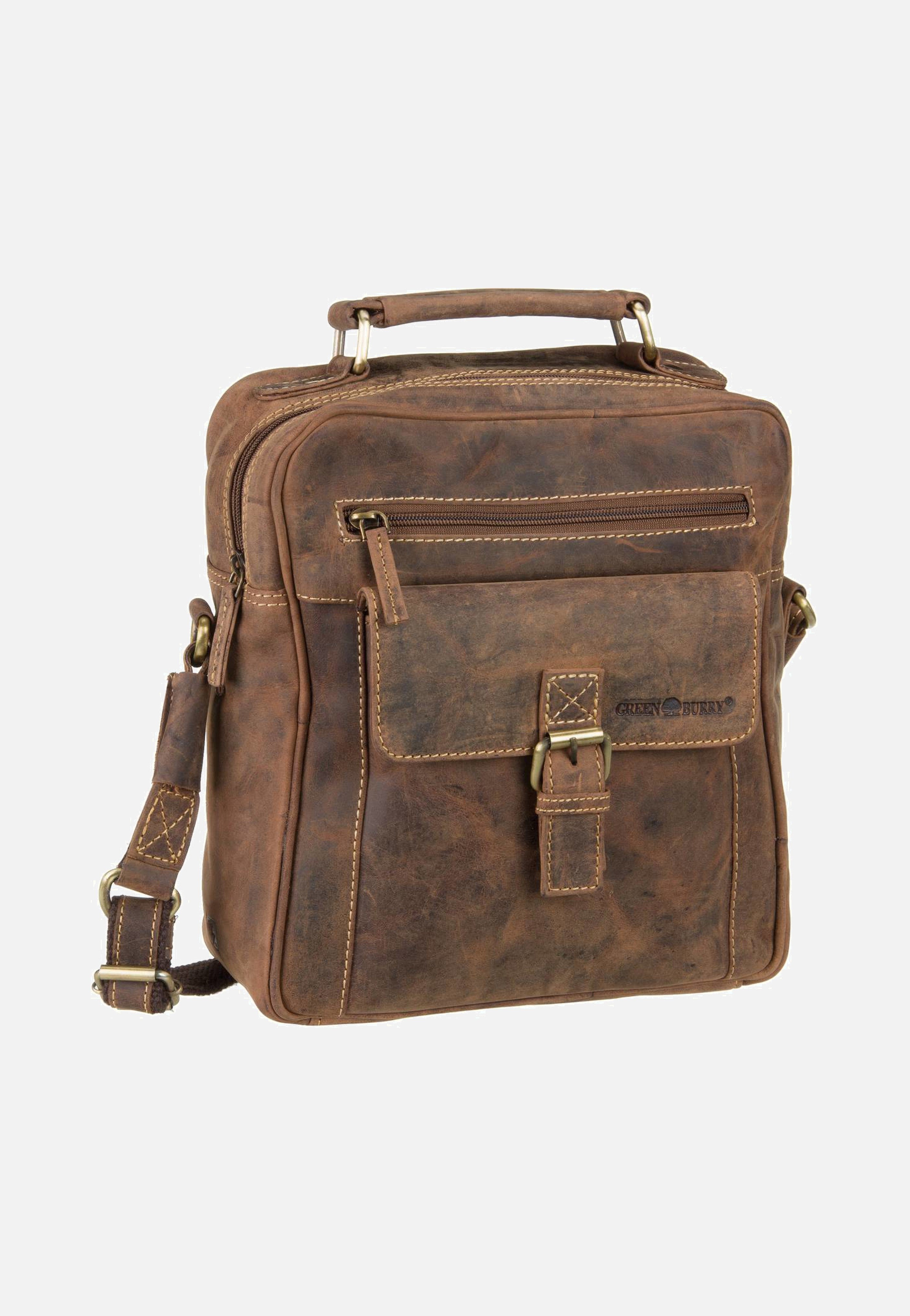 Greenburry - Vintage 1665 Large Sattelbraun - Shoulder Bag | Men-Image
